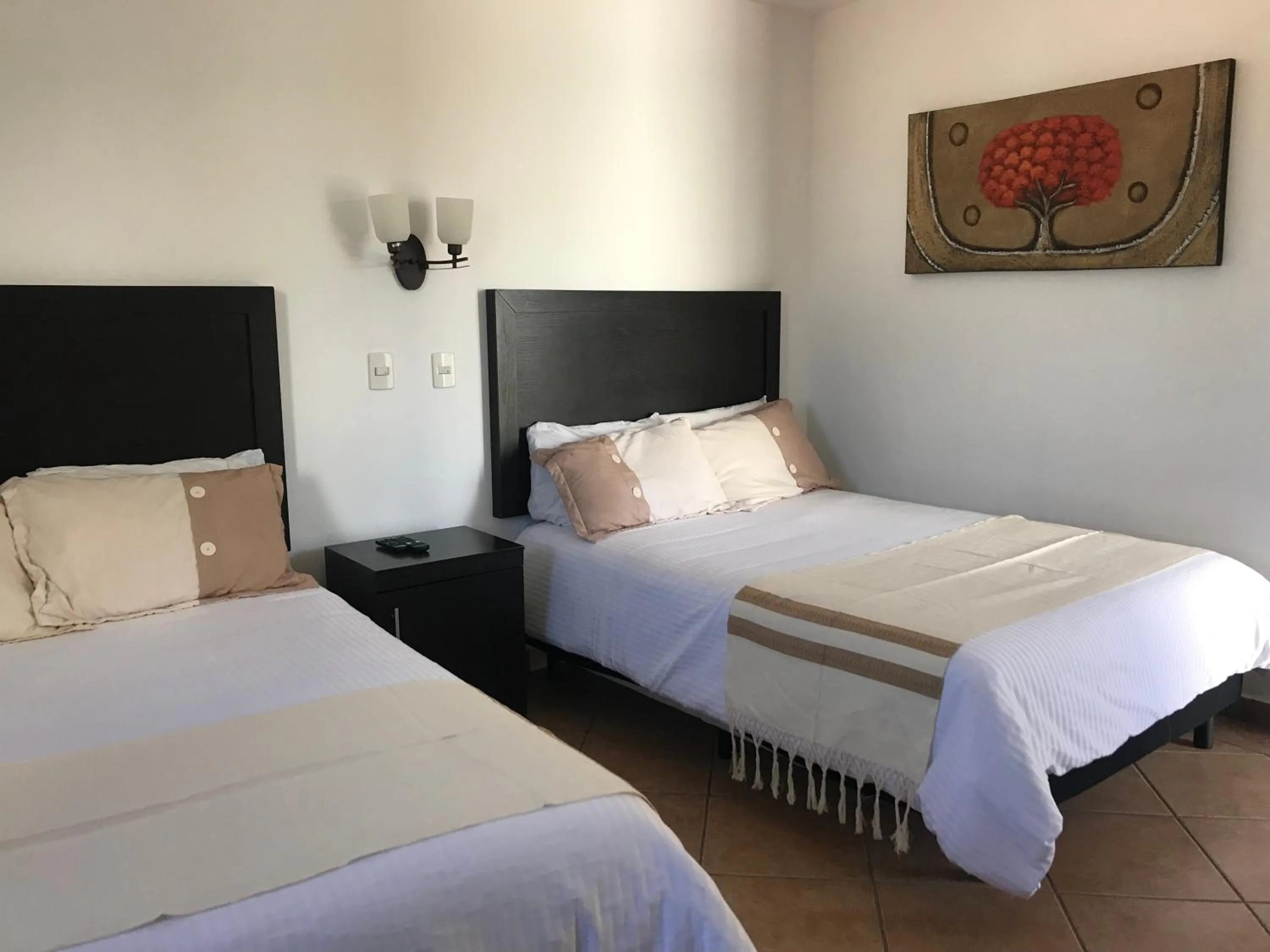 Bed in Hotel Finca Las Hortensias