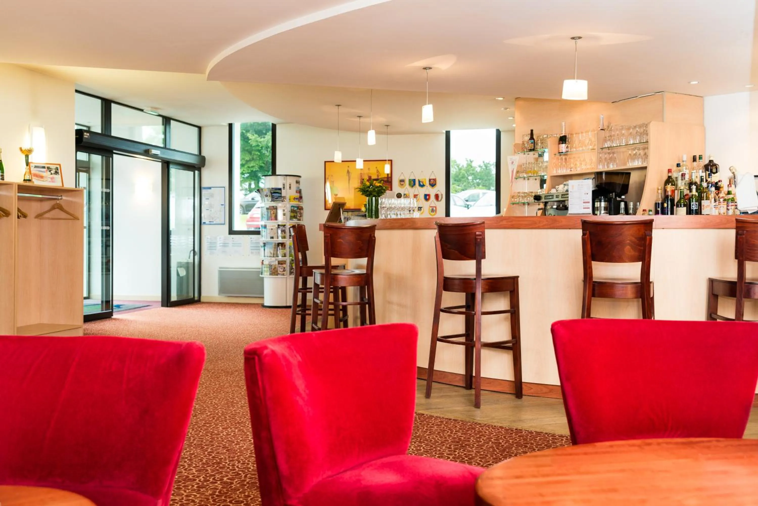 Living room in Brit Hotel Rennes Cesson