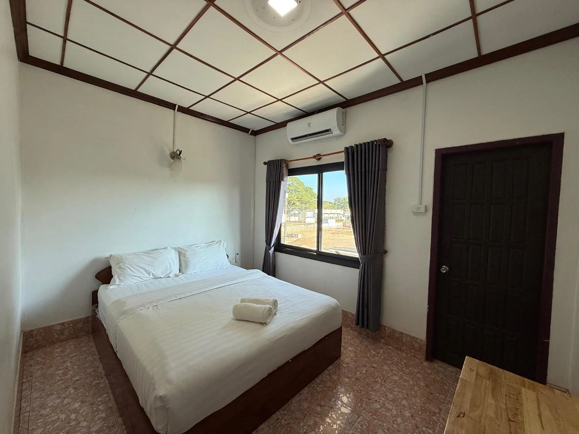 Bed in Phaythavone Hotel