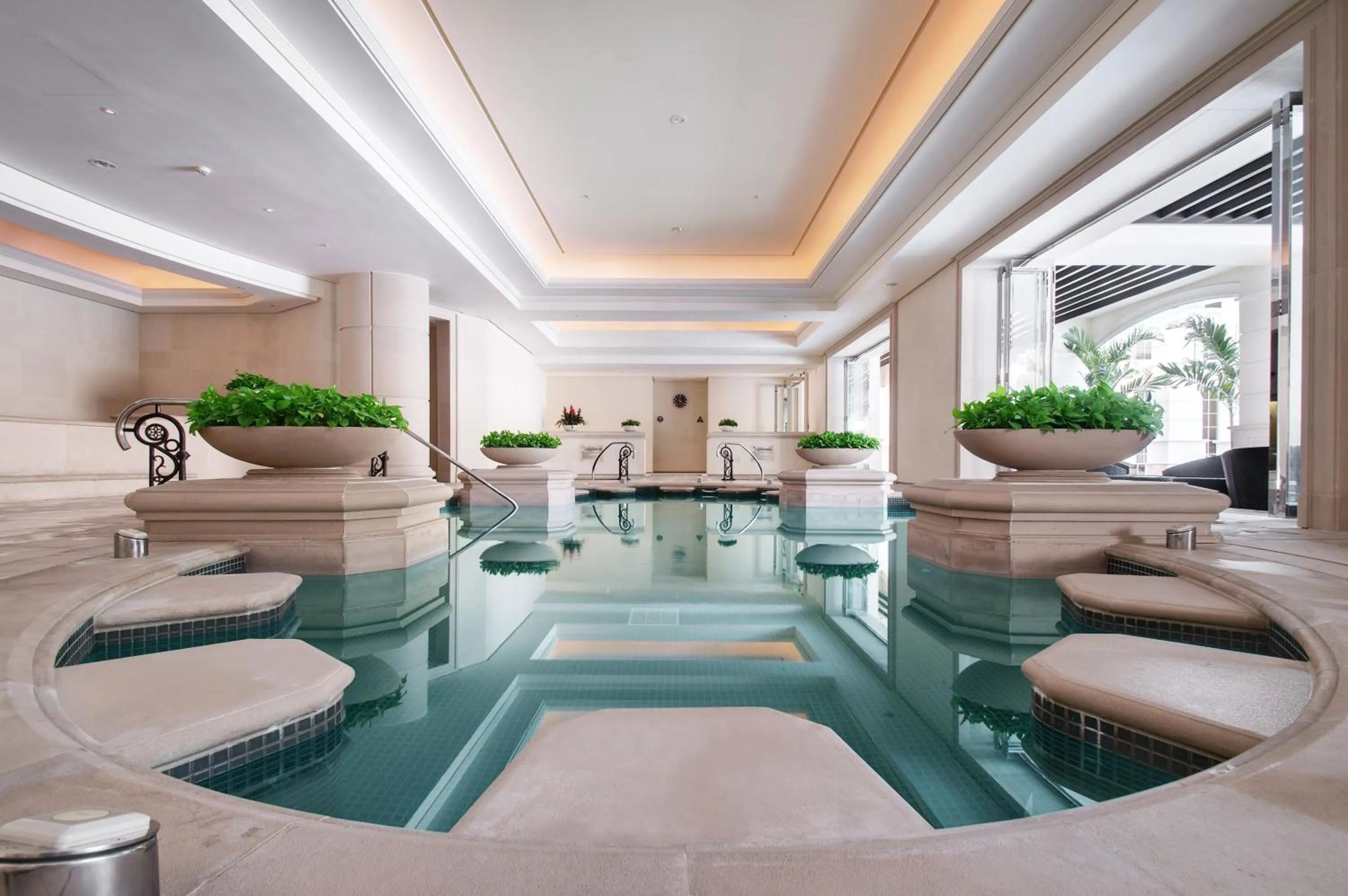 Swimming pool in RSL Cold & Hot Springs Resort Suao