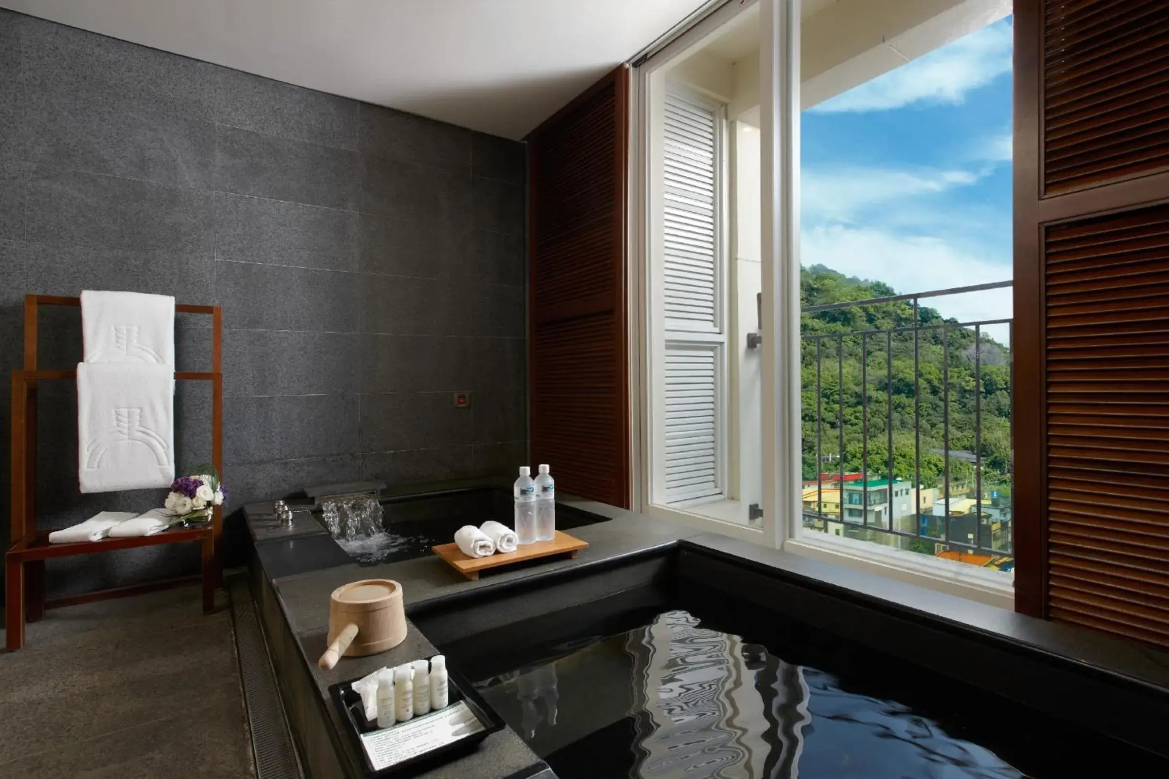 Bathroom in RSL Cold & Hot Springs Resort Suao Bathroom in RSL Cold & Hot Springs Resort Suao