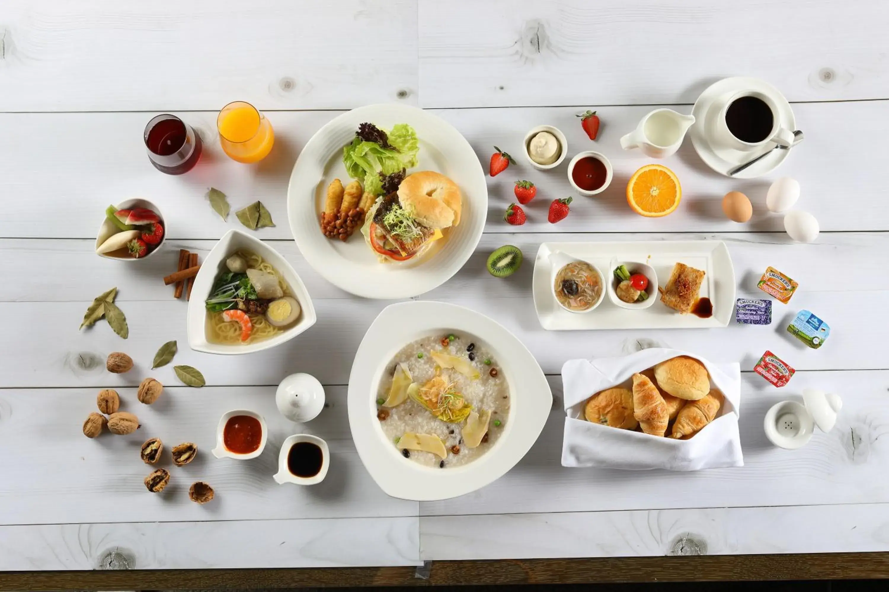 Breakfast in RSL Cold & Hot Springs Resort Suao Breakfast in RSL Cold & Hot Springs Resort Suao