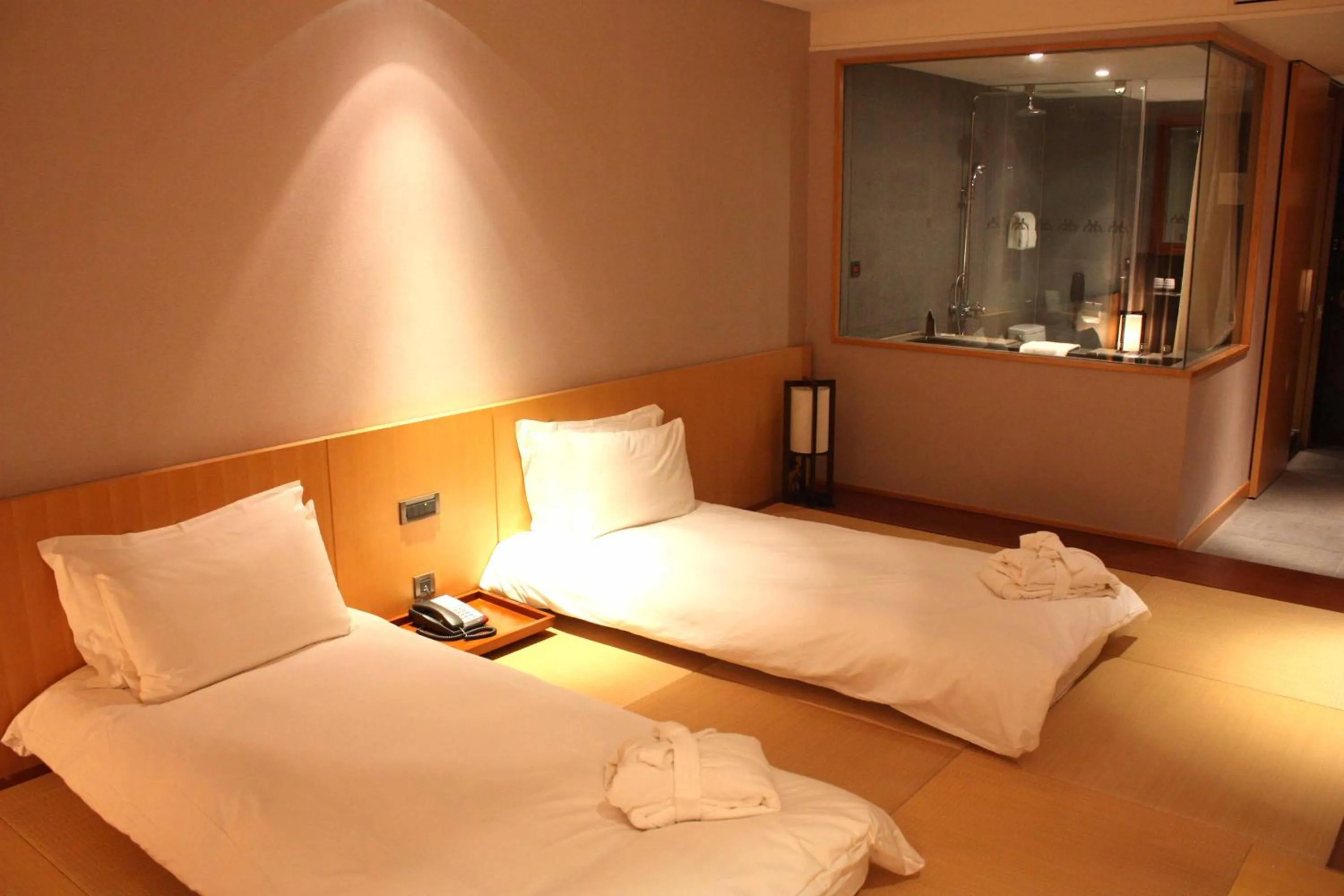 Photo of the whole room, Bed in RSL Cold & Hot Springs Resort Suao