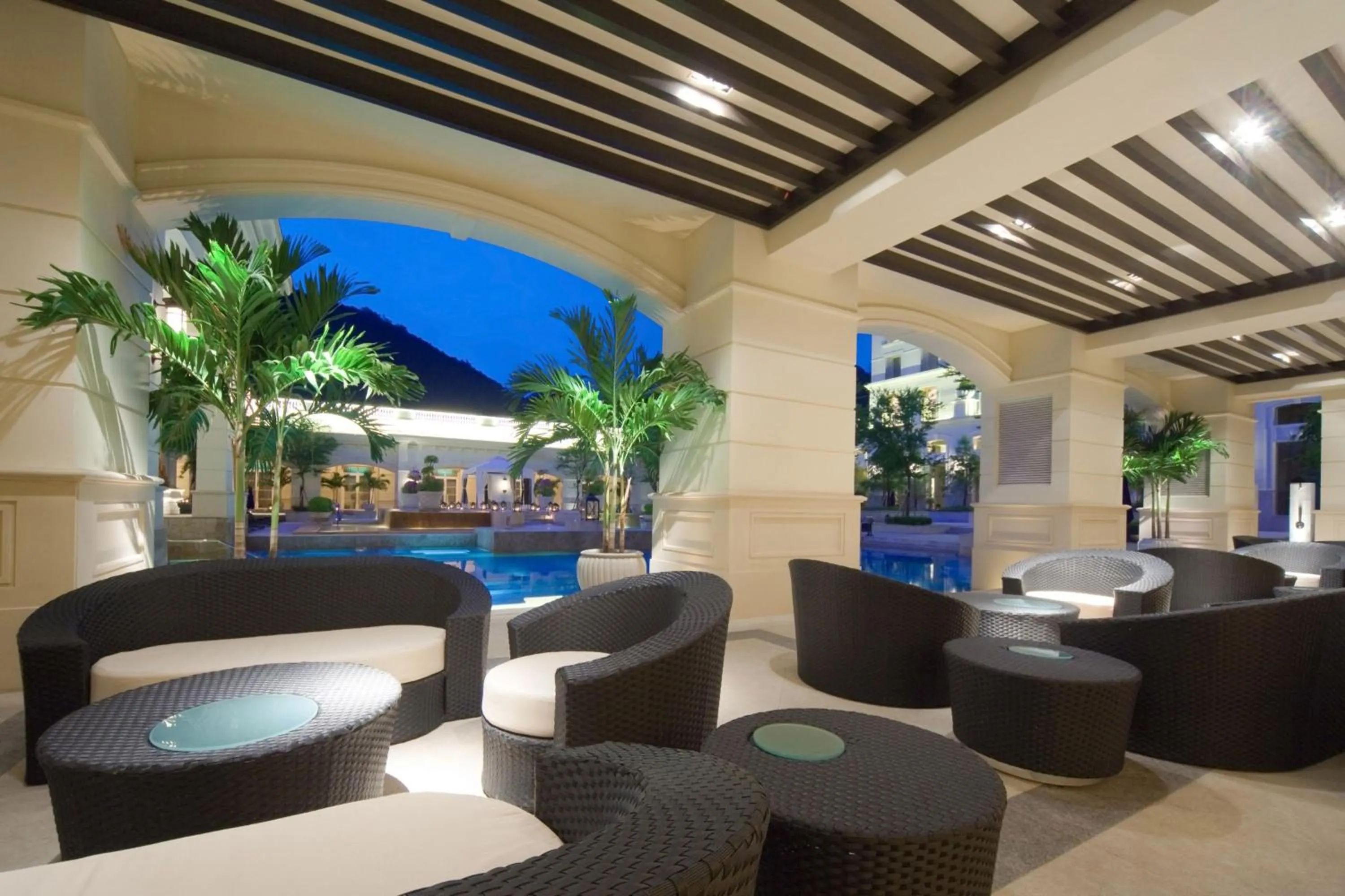 Swimming pool in RSL Cold & Hot Springs Resort Suao