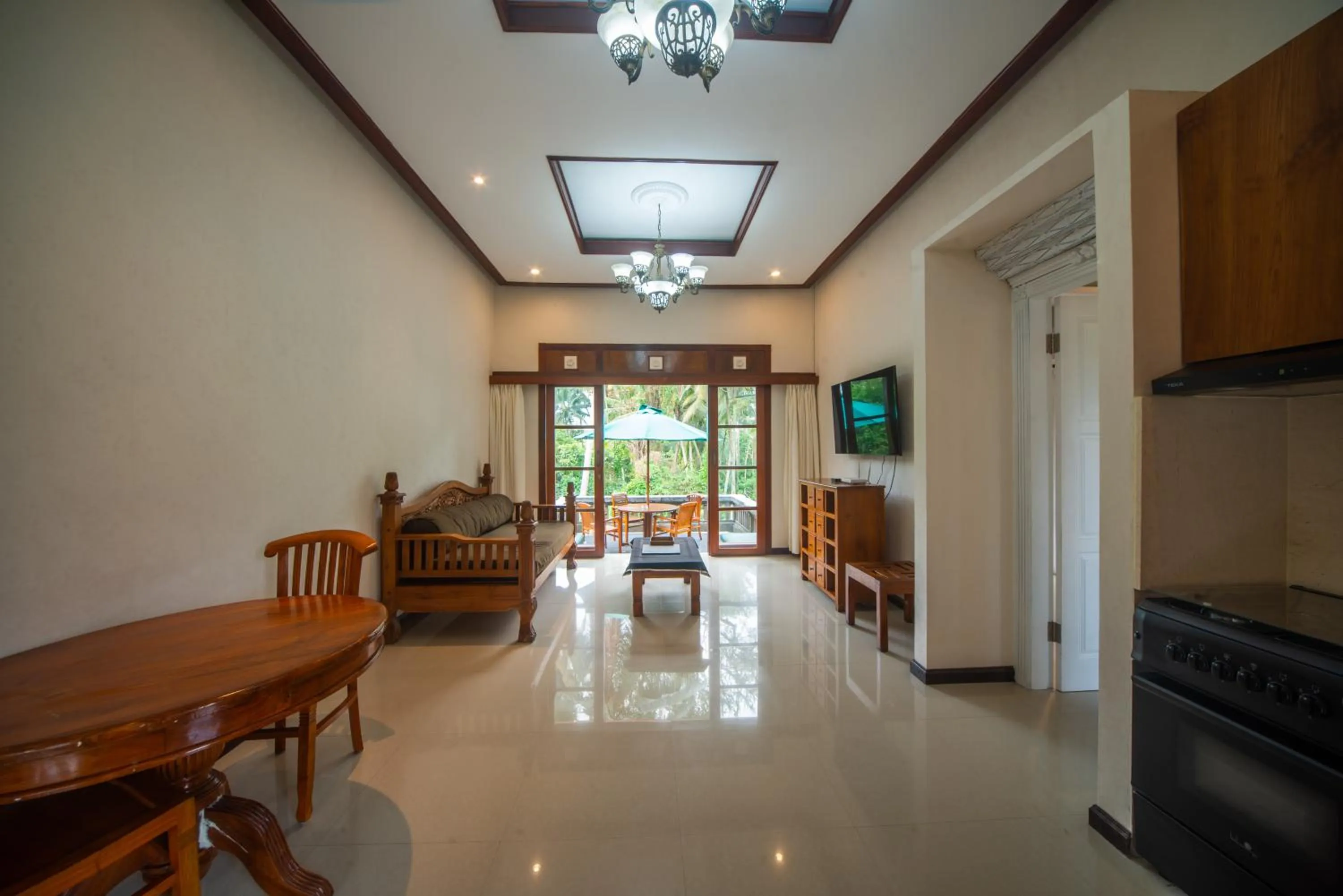 Living room in Casa Priya Ubud