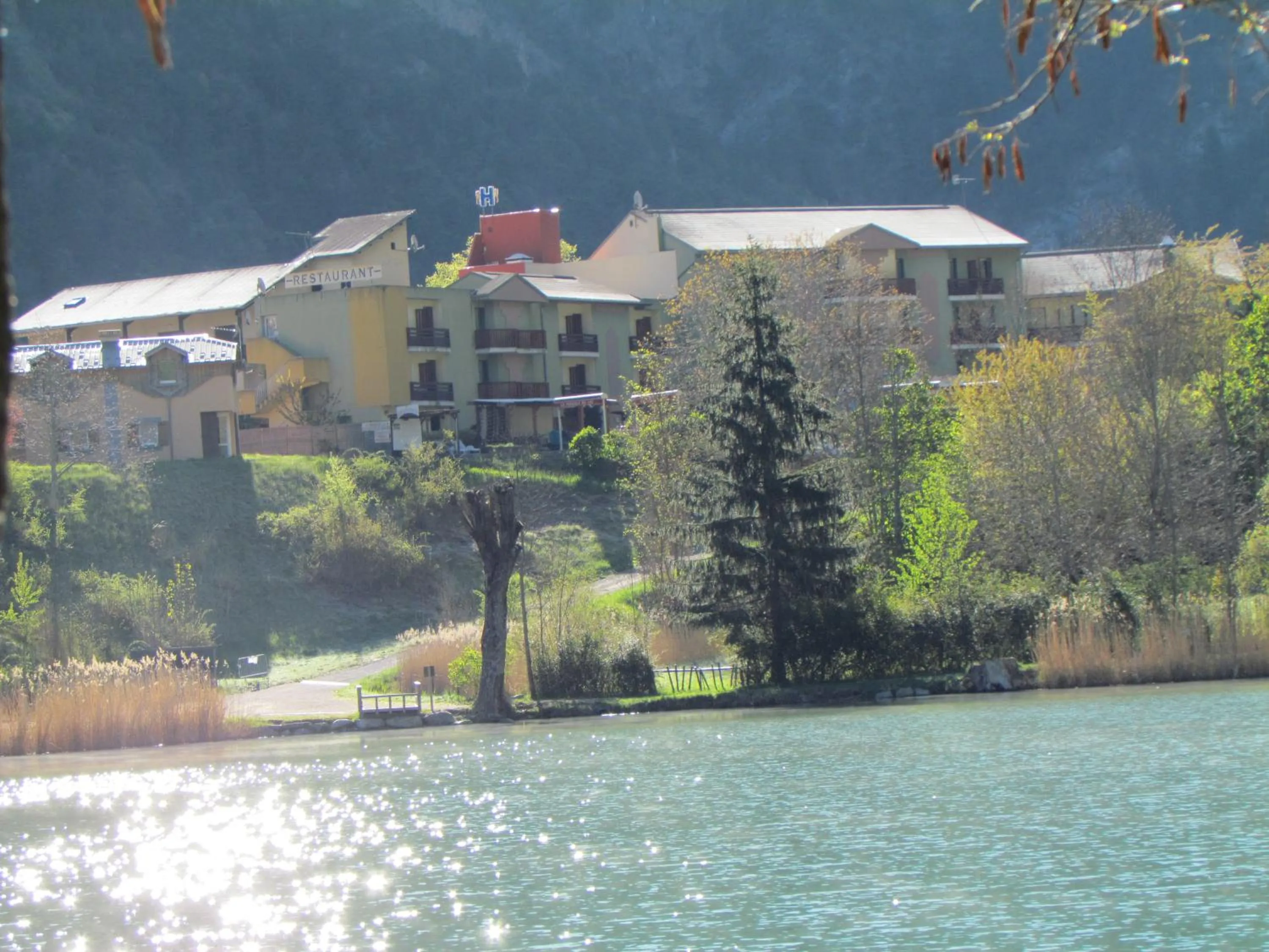 Property building in Hotel-Restaurant La Lauzétane