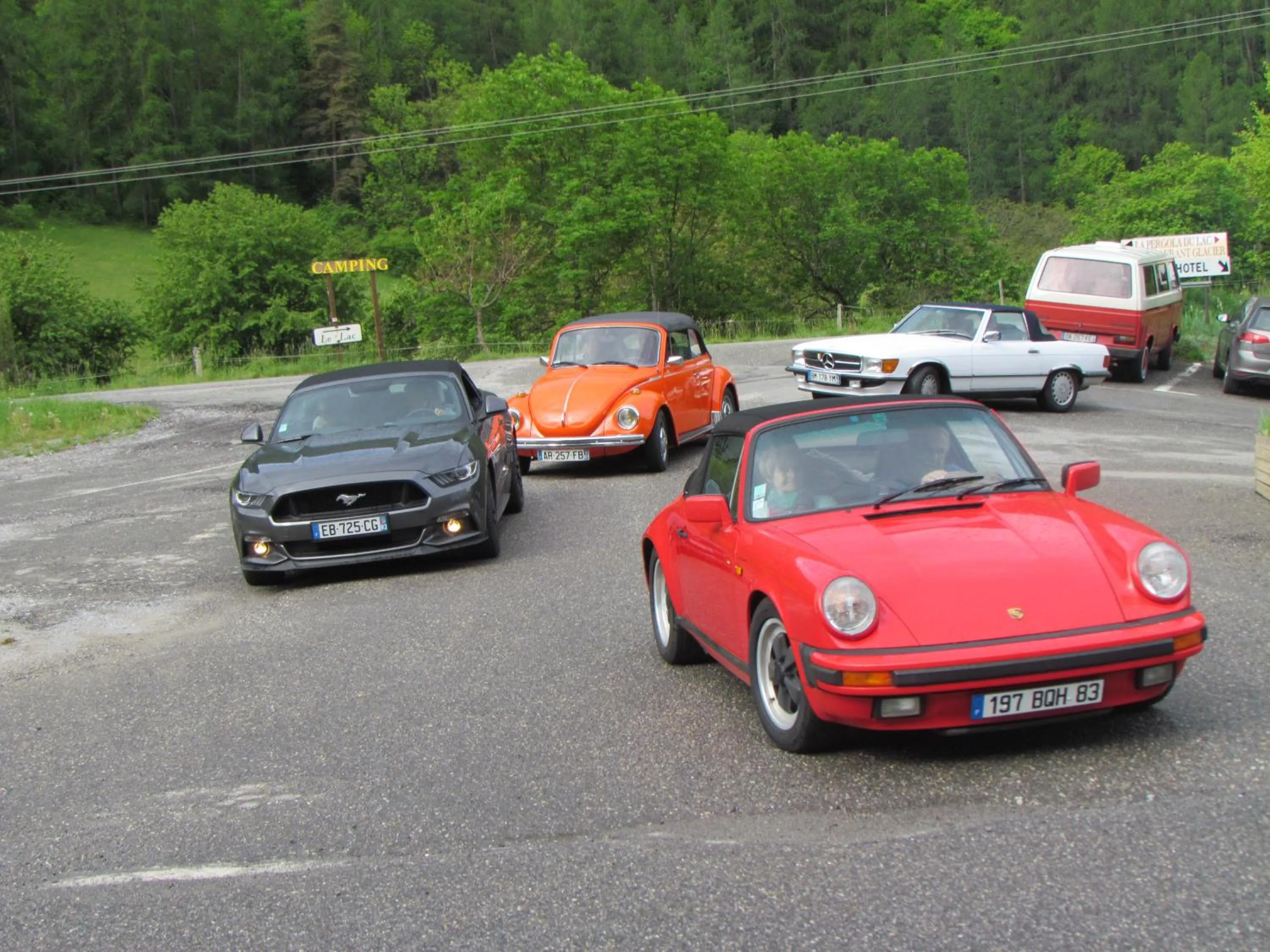 Parking in Hotel-Restaurant La Lauzétane