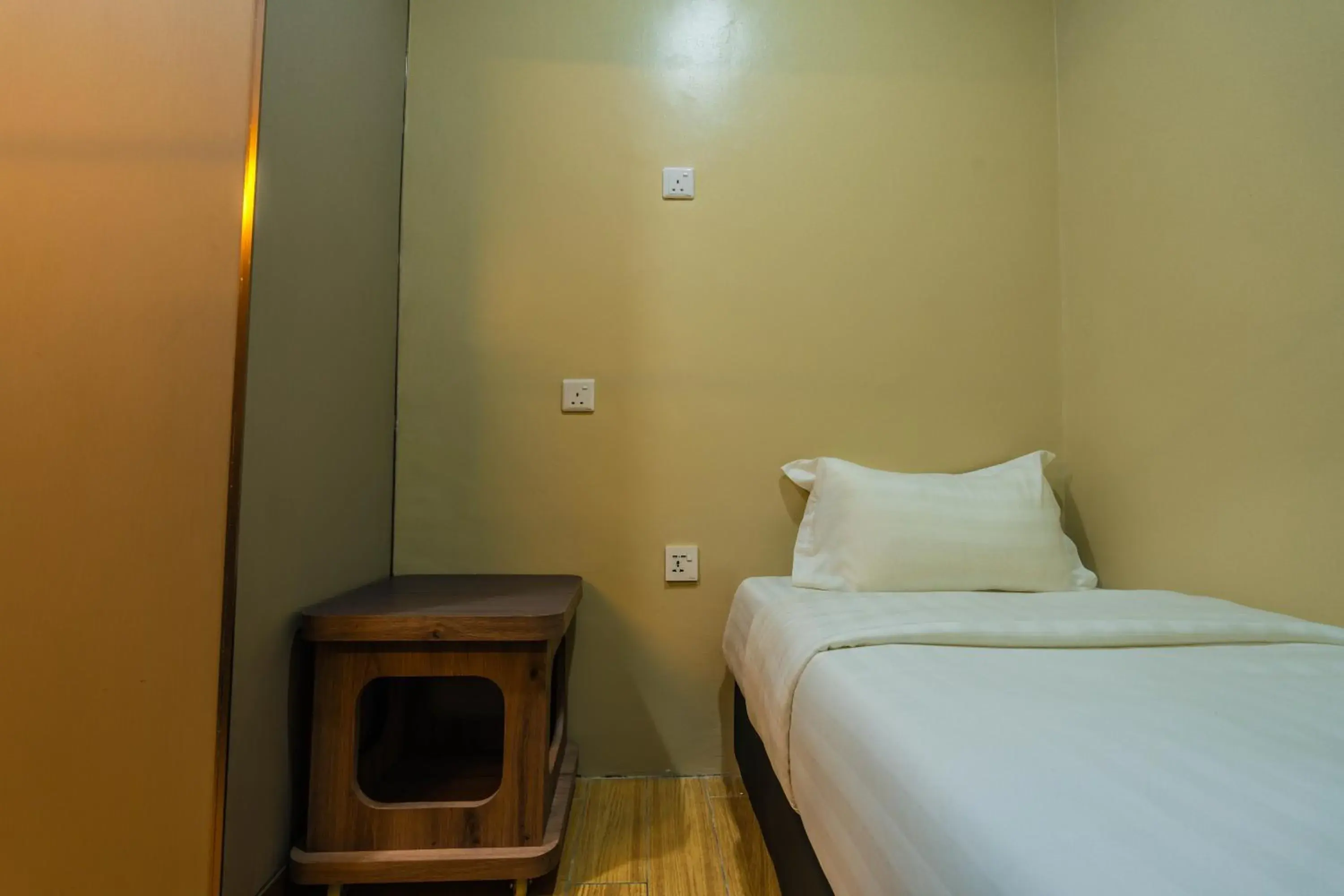 Bed in FLYPOD Hotel Bed in FLYPOD Hotel