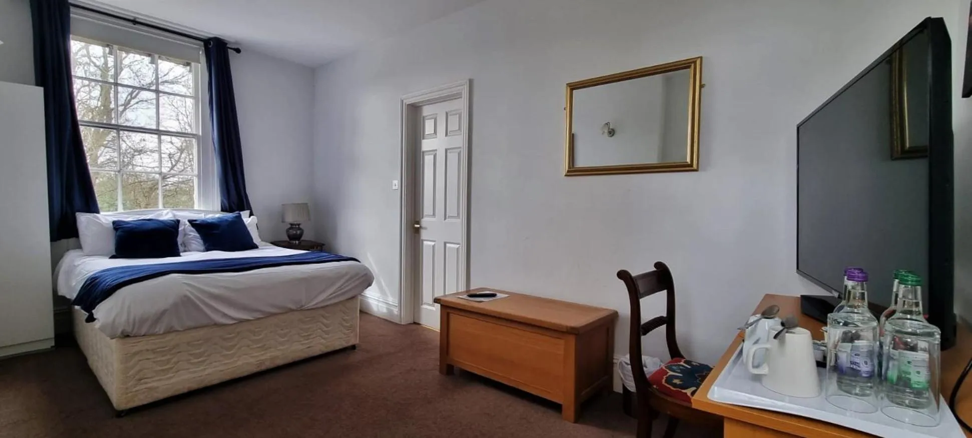 Bed in The Weir Hotel