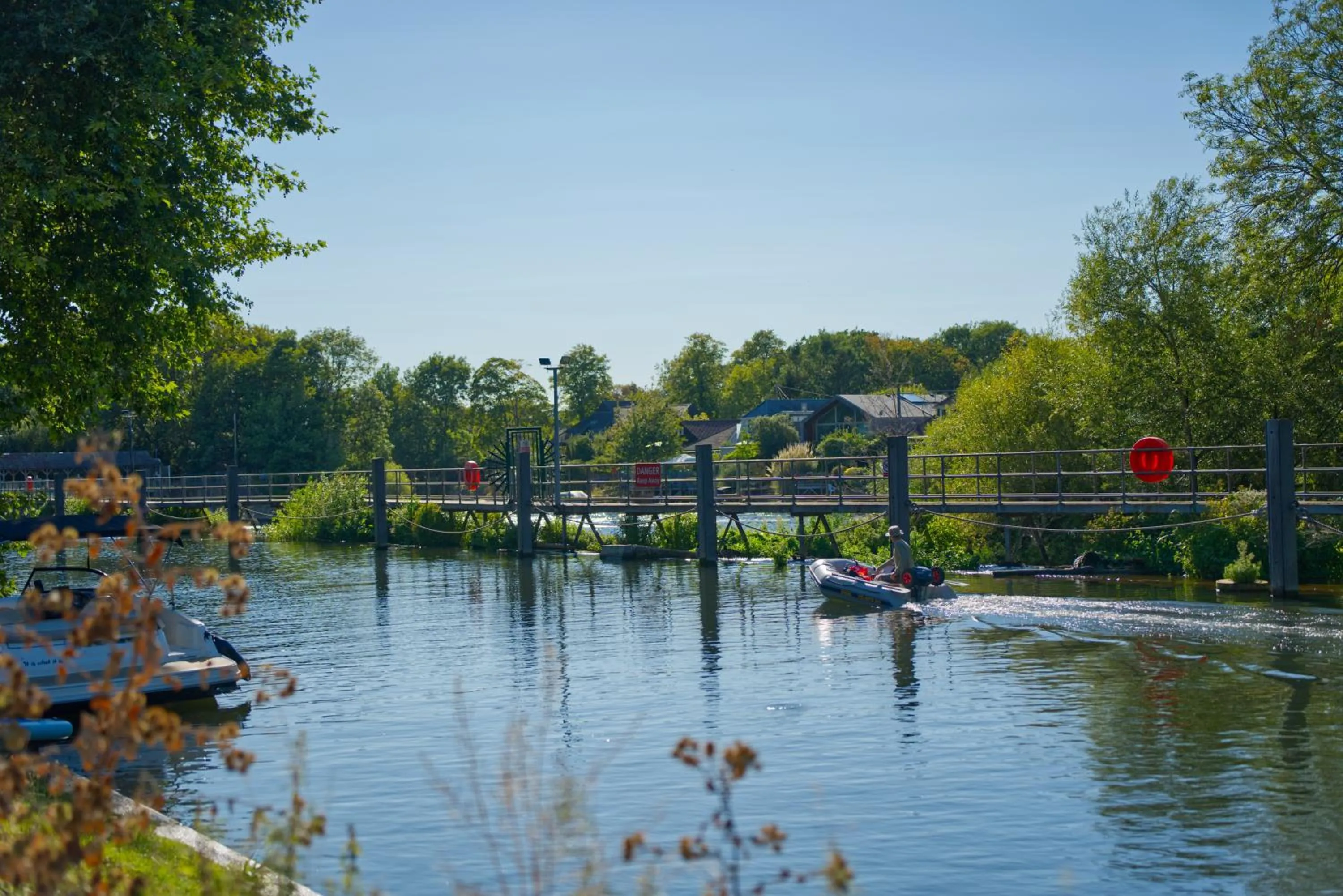 Patio in The Weir Hotel