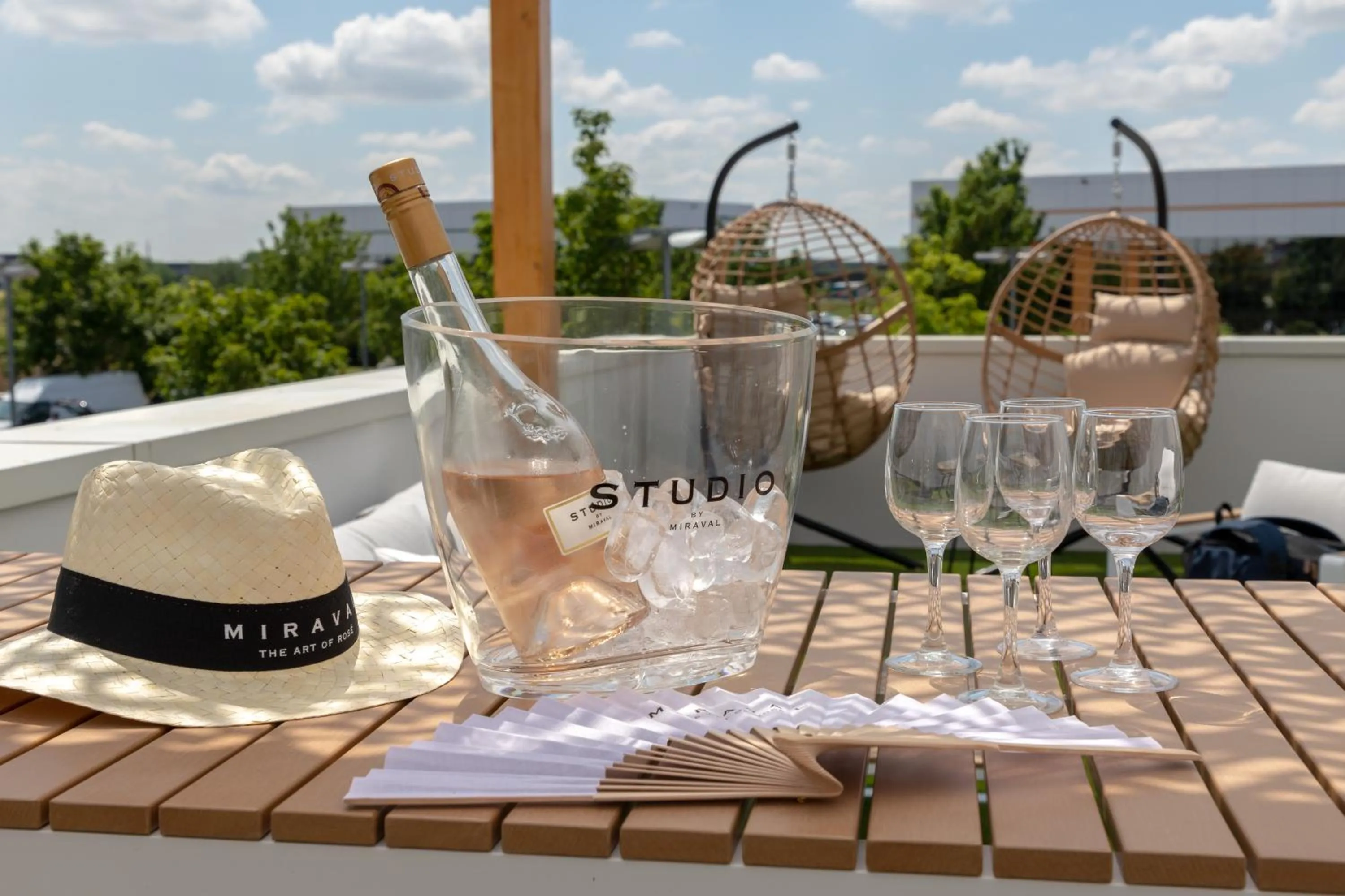 Patio in Kyriad Chartres