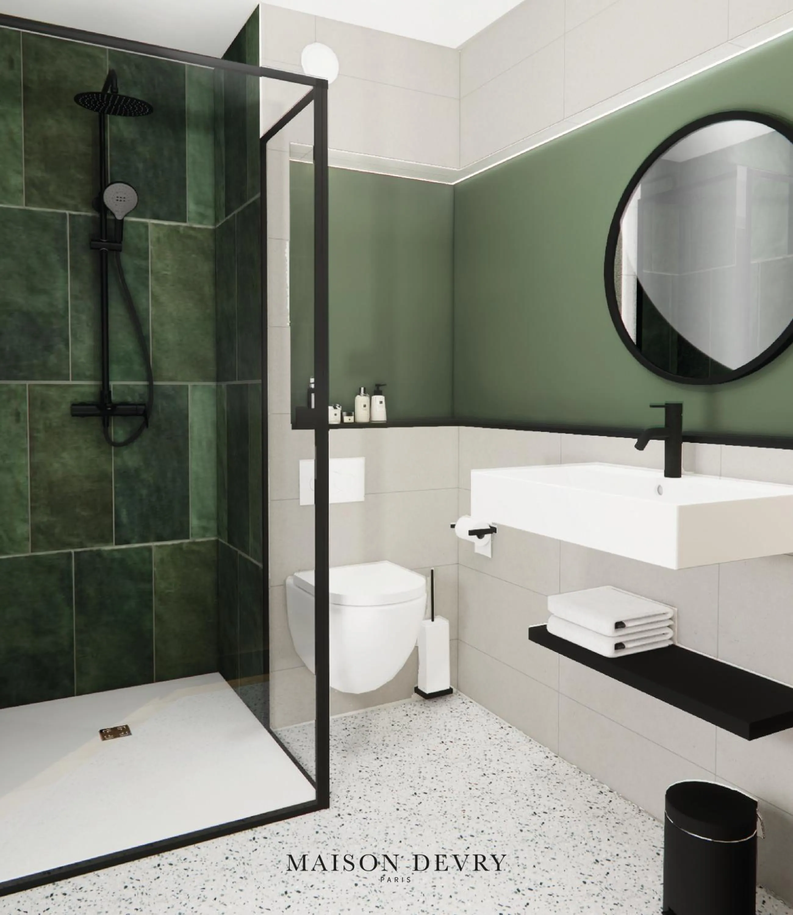 Shower in Mercure Chartres Est