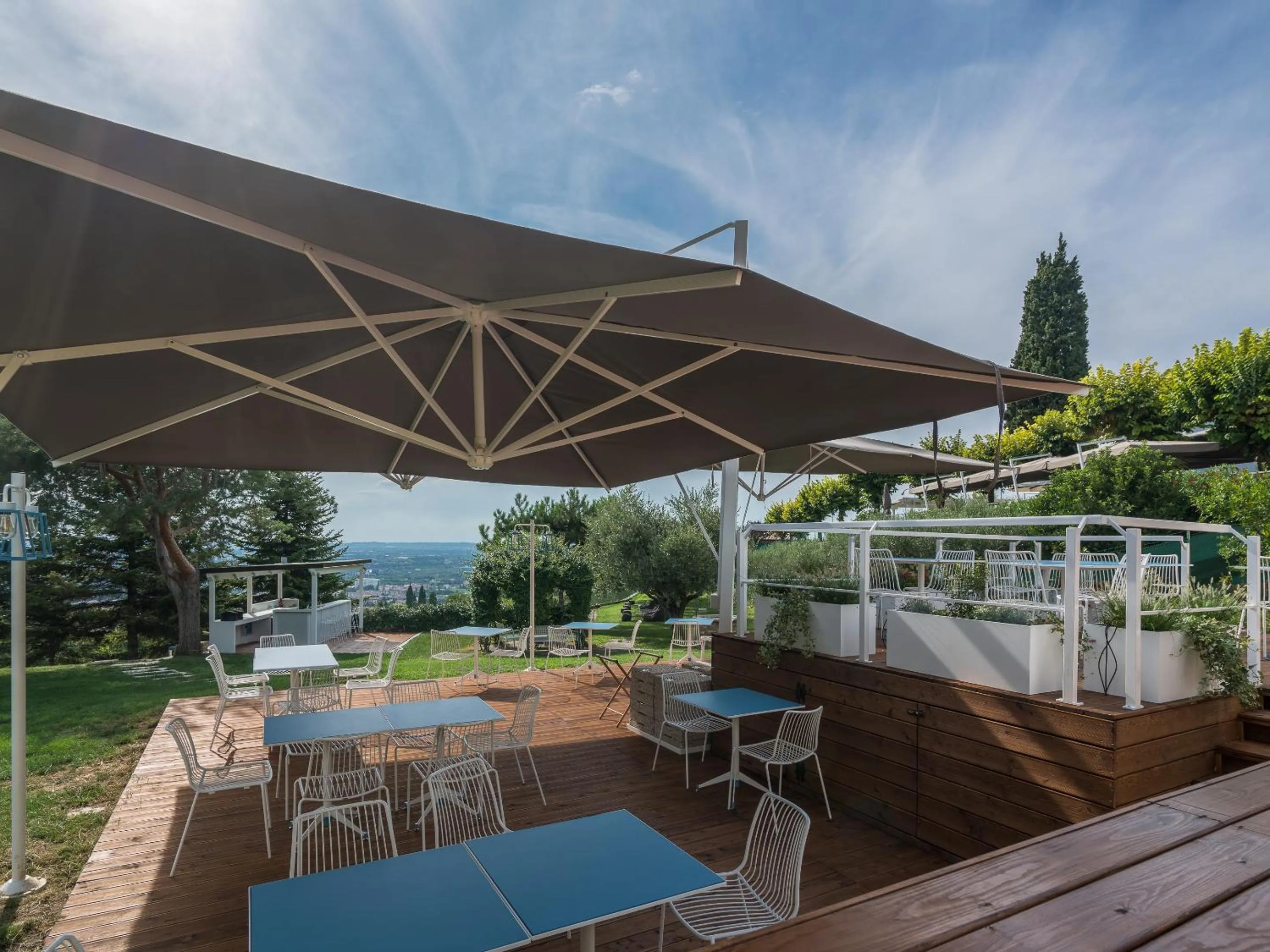 Balcony/Terrace in Cà Toresele Relais Osteria Garden