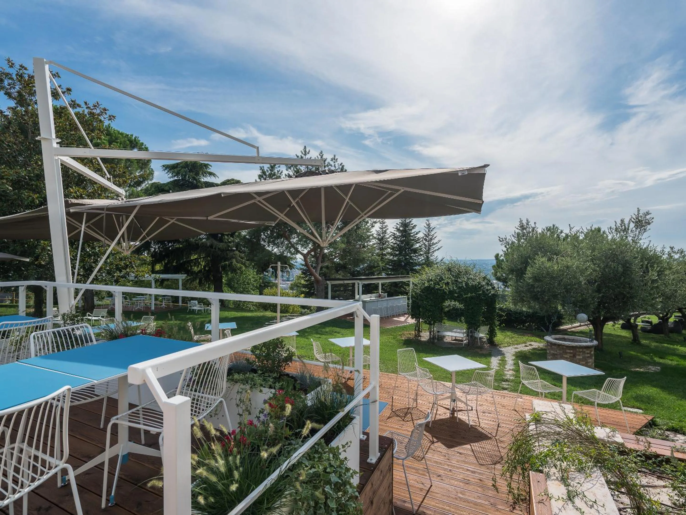 Balcony/Terrace in Cà Toresele Relais Osteria Garden
