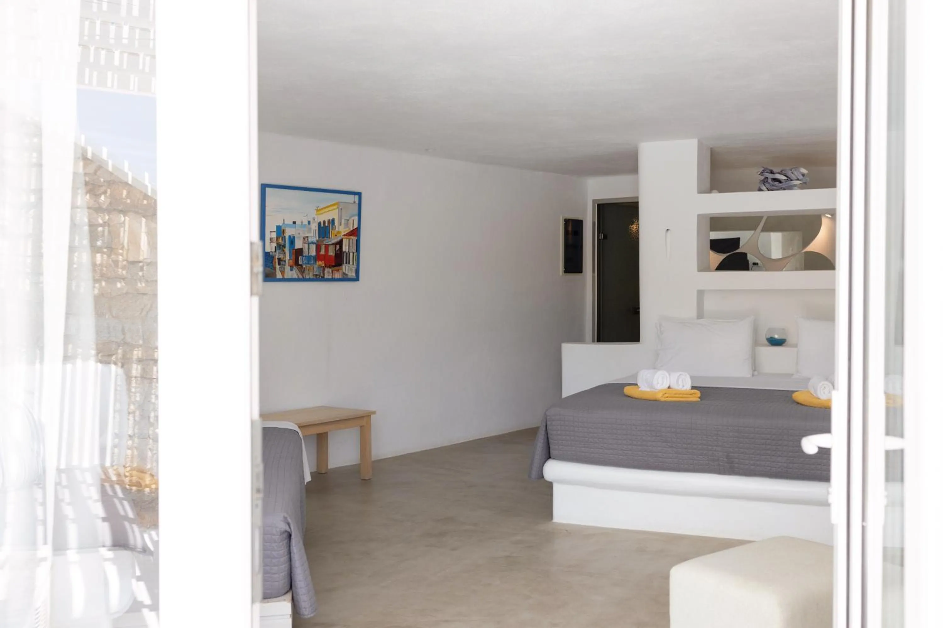 Bedroom in Mykonos Pantheon