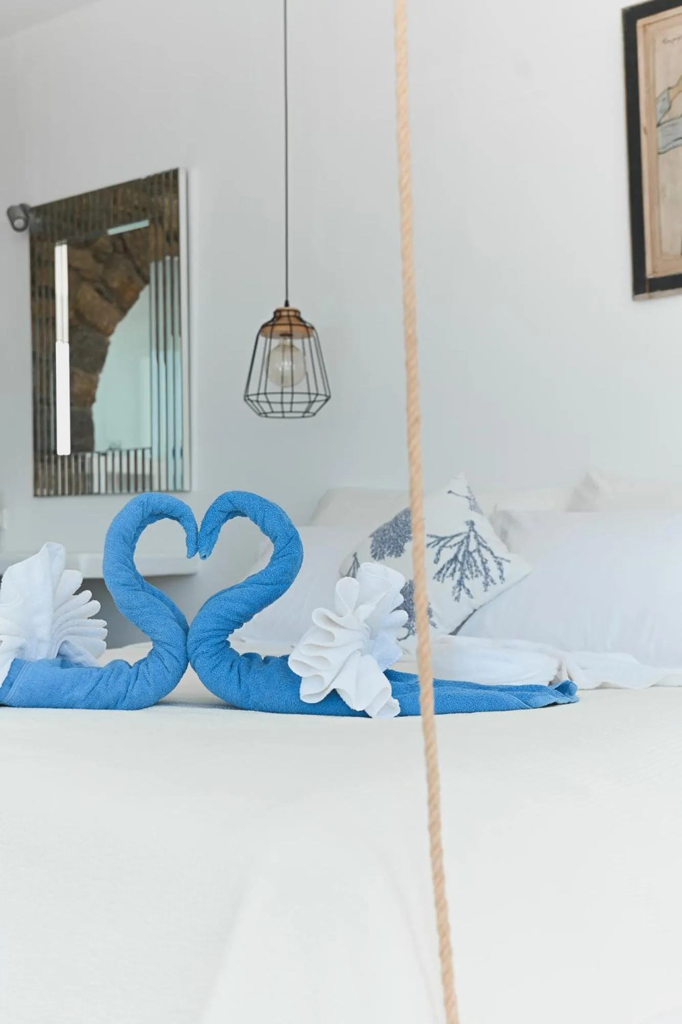 Bed in Mykonos Pantheon