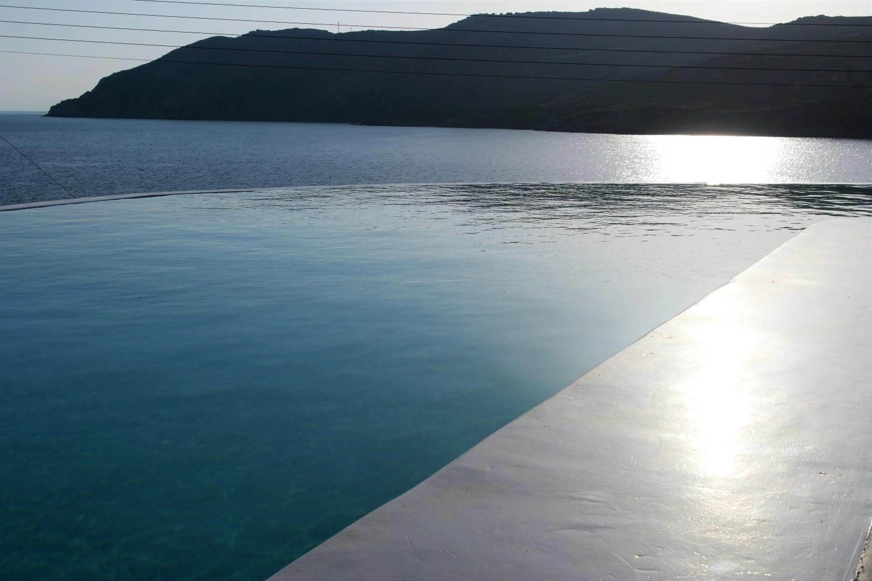 Swimming pool in Mykonos Pantheon