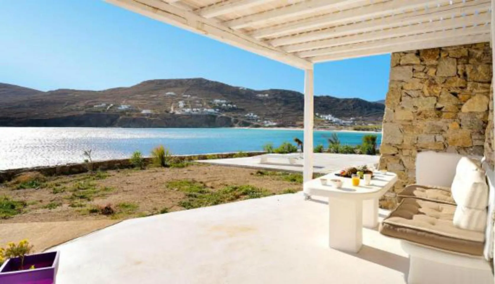Balcony/Terrace in Mykonos Pantheon