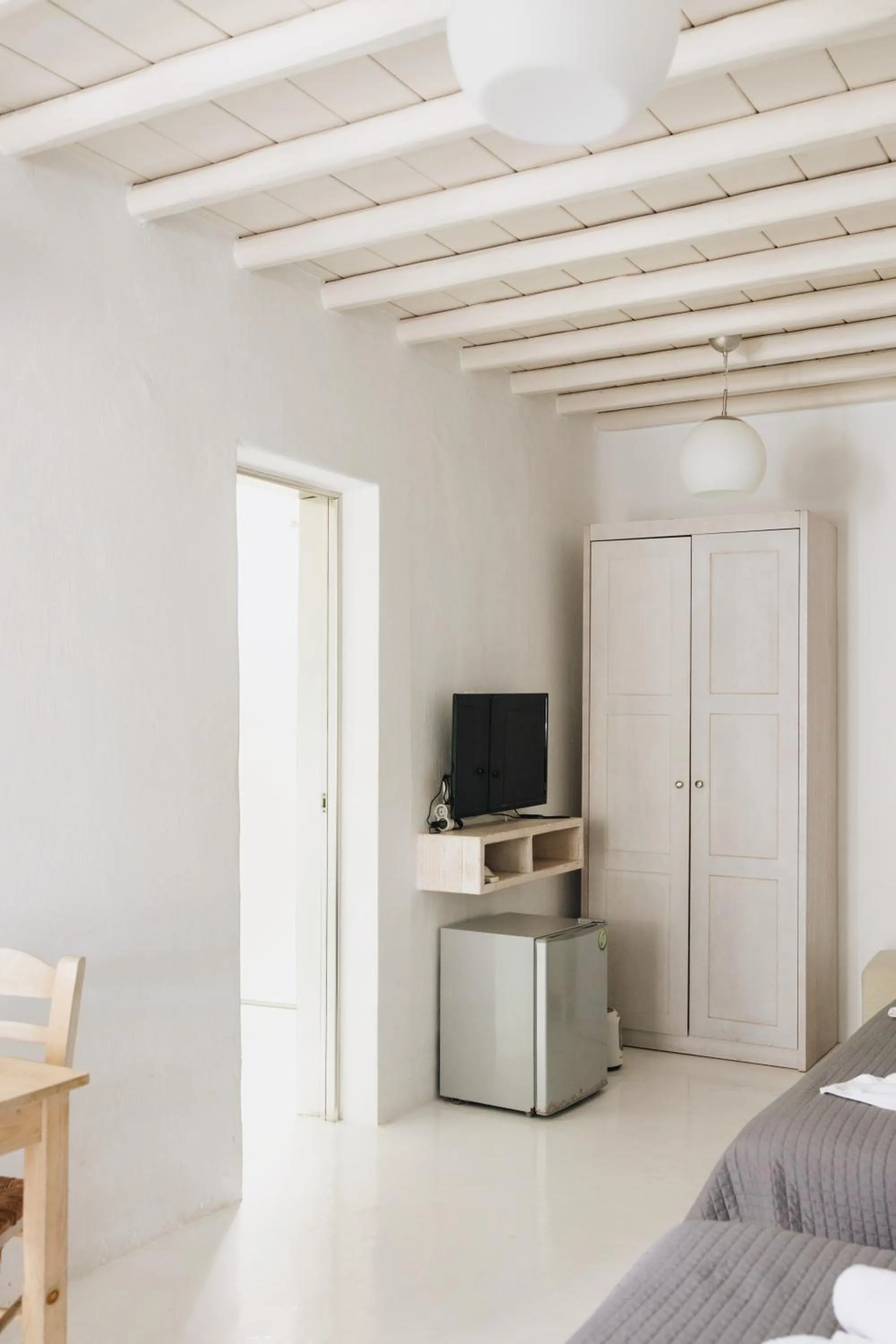 TV and multimedia, Bed in Mykonos Pantheon