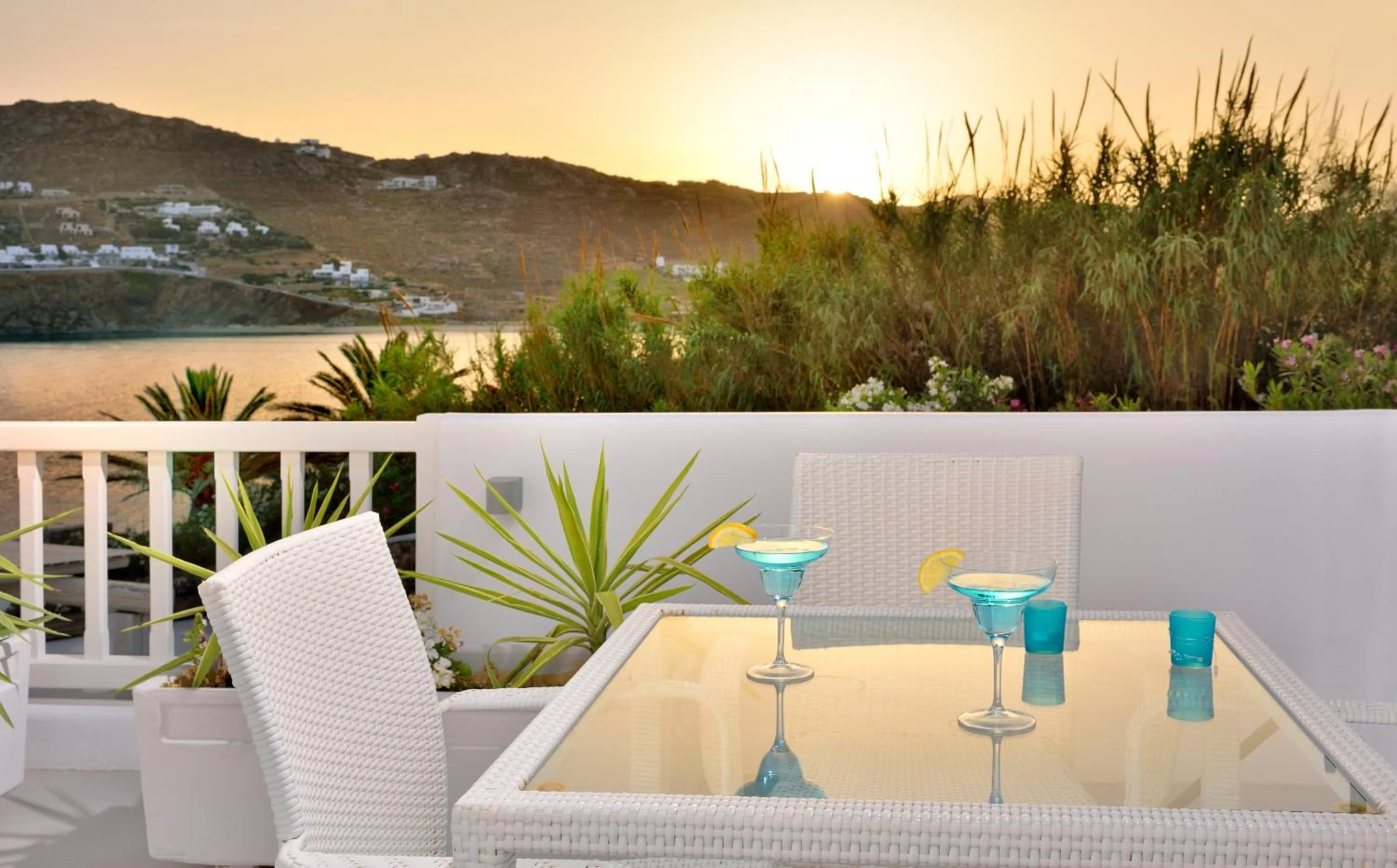 Balcony/Terrace in Mykonos Pantheon