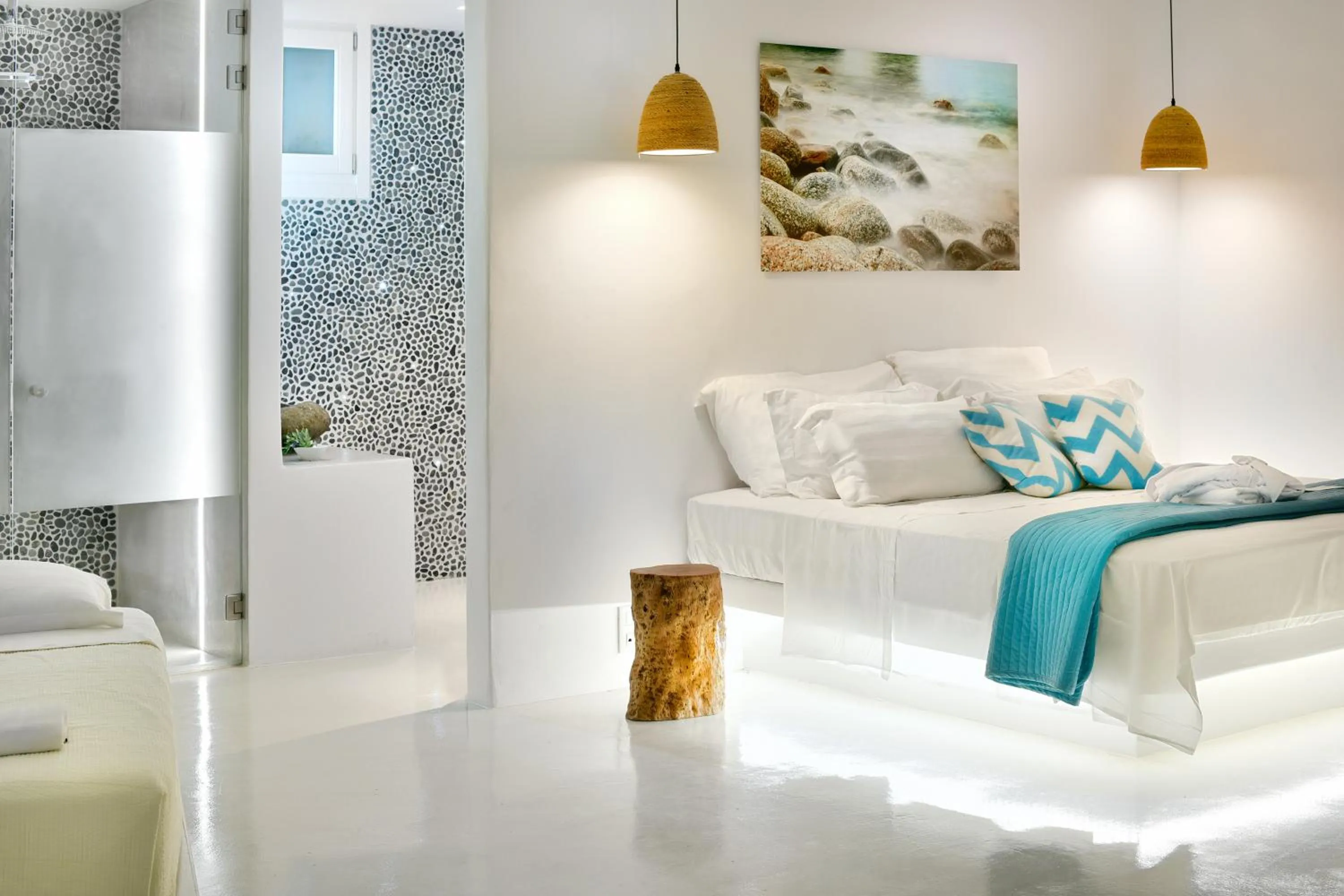 Imperial Suite with Sea View in Mykonos Pantheon