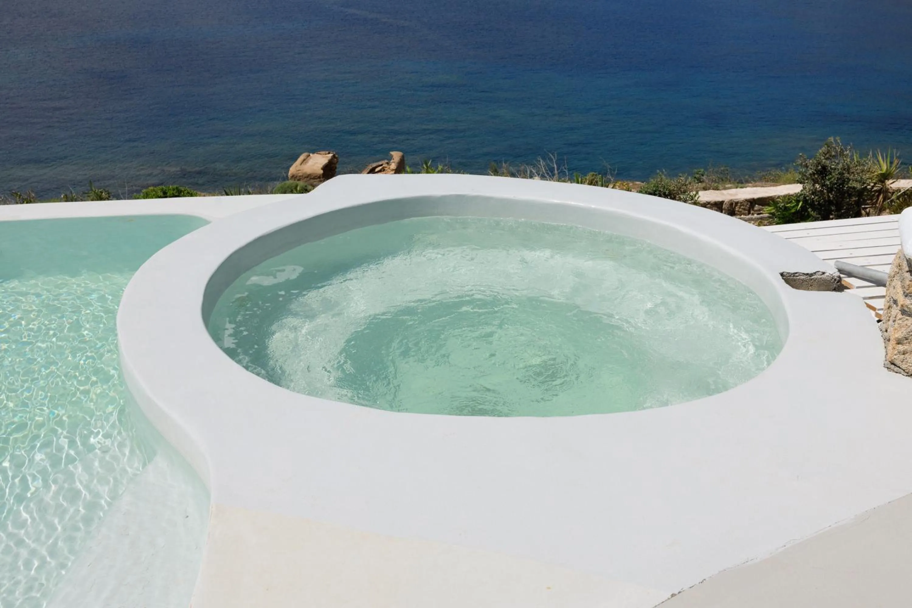 Swimming pool in Mykonos Pantheon