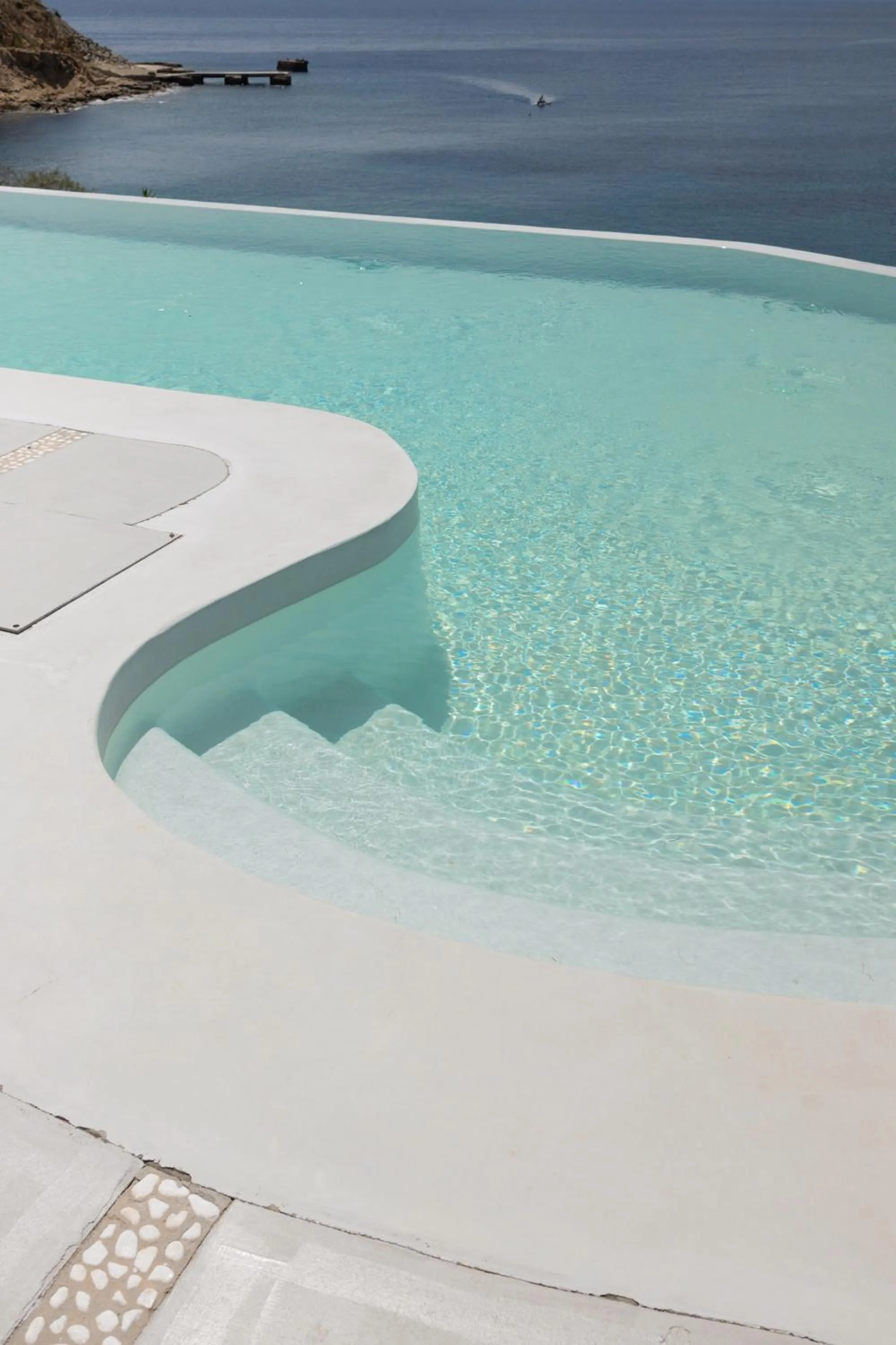 Swimming pool in Mykonos Pantheon