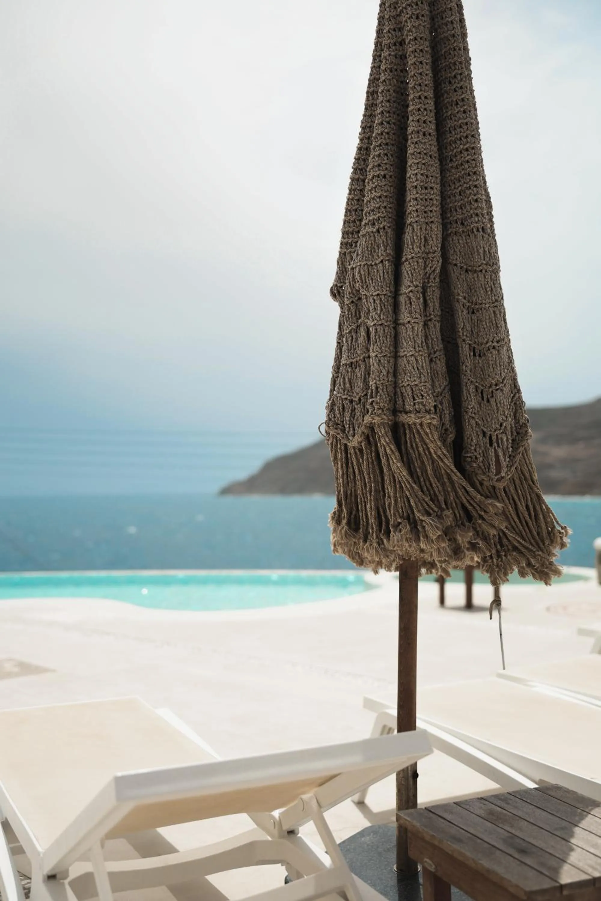 Swimming pool in Mykonos Pantheon