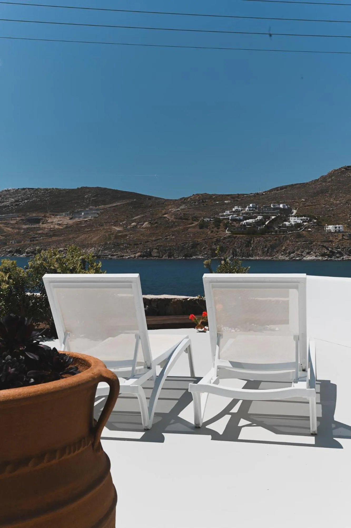 View (from property/room) in Mykonos Pantheon