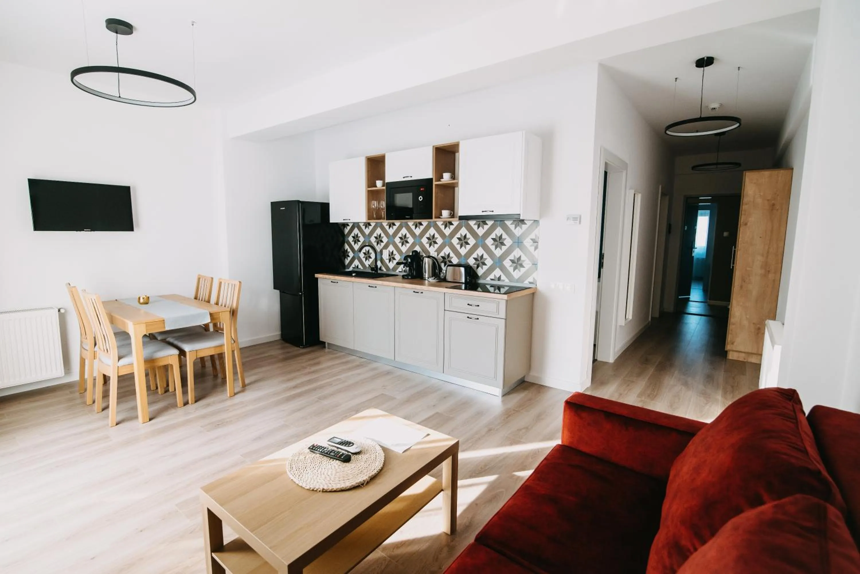 Kitchen or kitchenette in Gaudi Accommodation