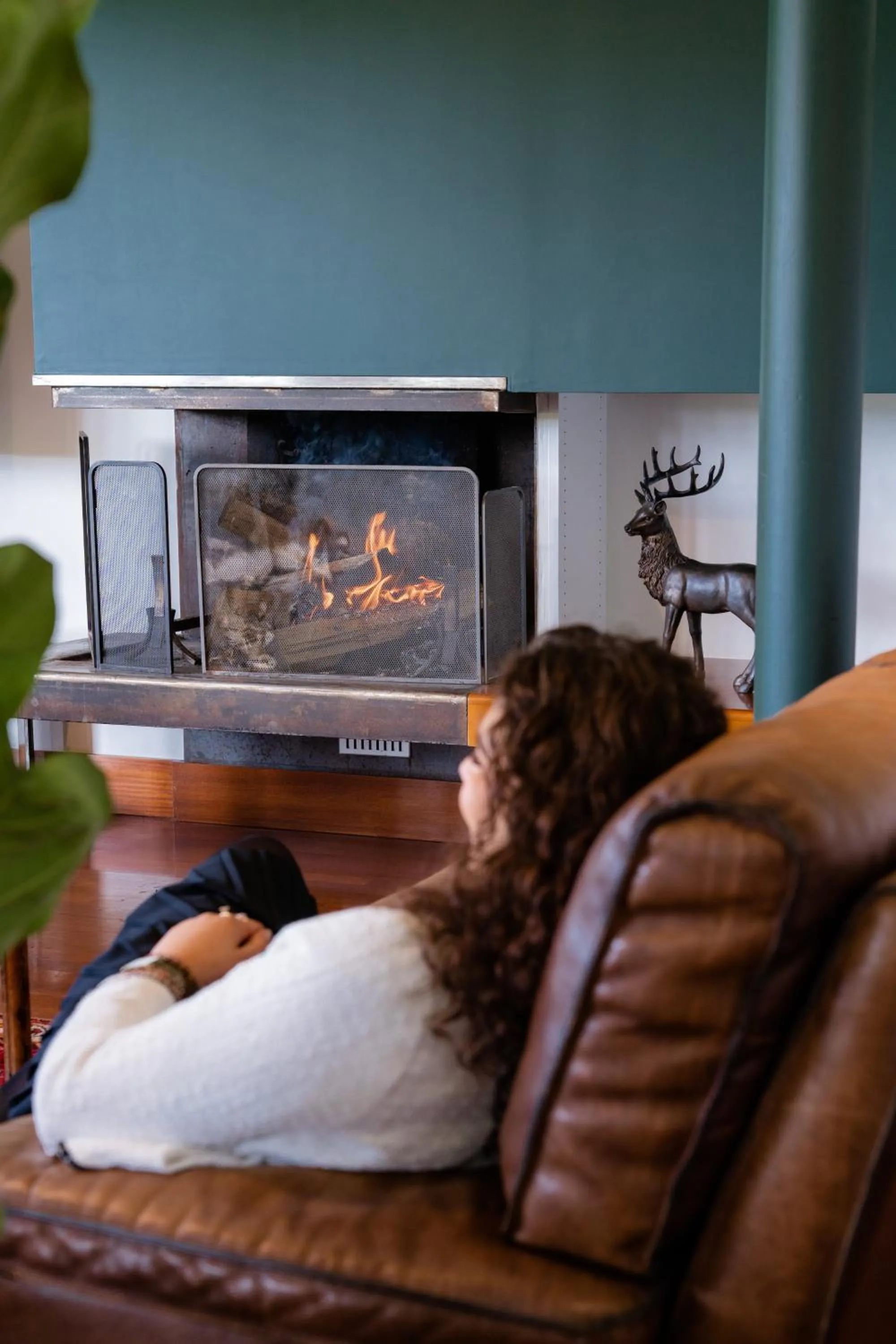 Living room in Le Manoir du Lys, The Originals Relais