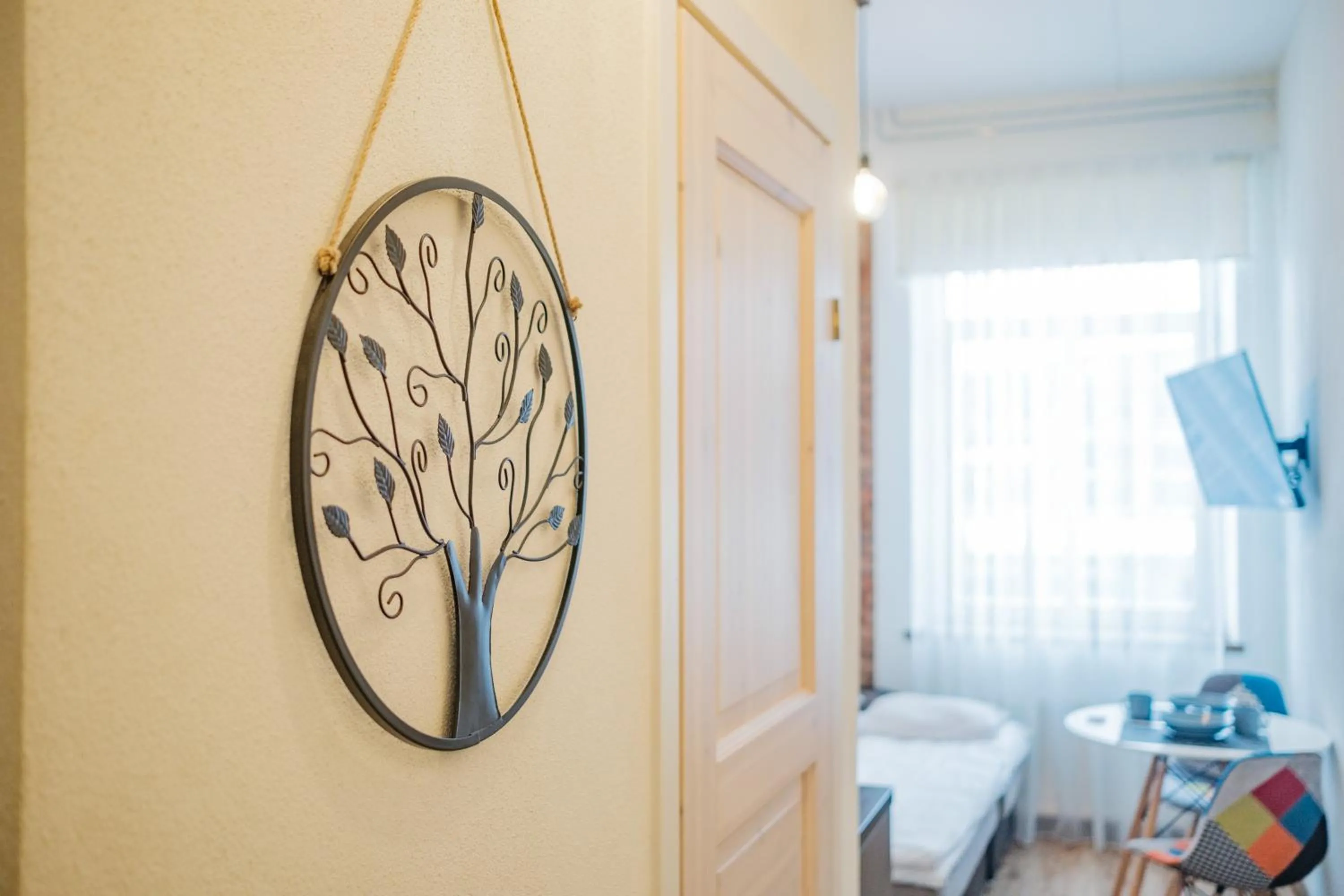 Decorative detail in Filosoofi 1 Studio Apartments