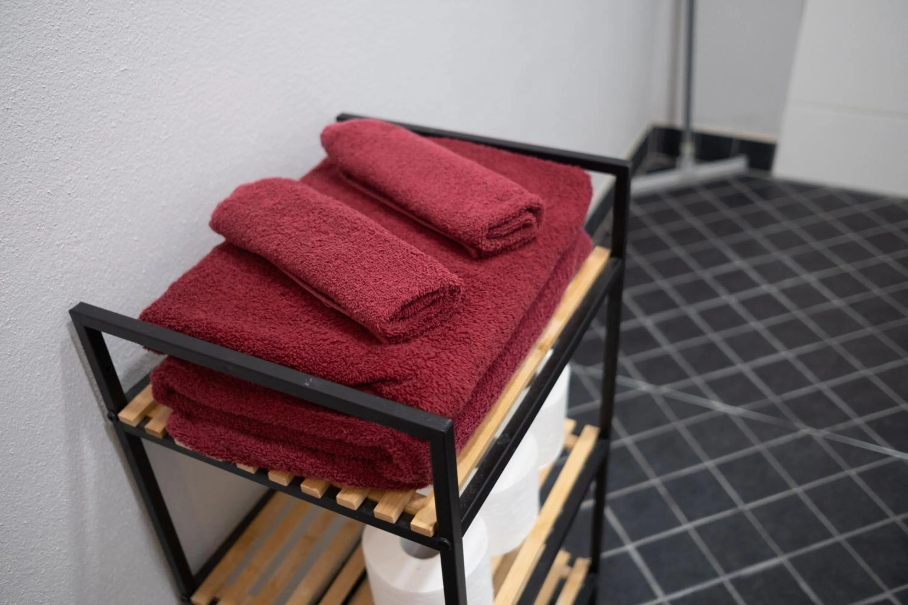 towels in Filosoofi 1 Studio Apartments