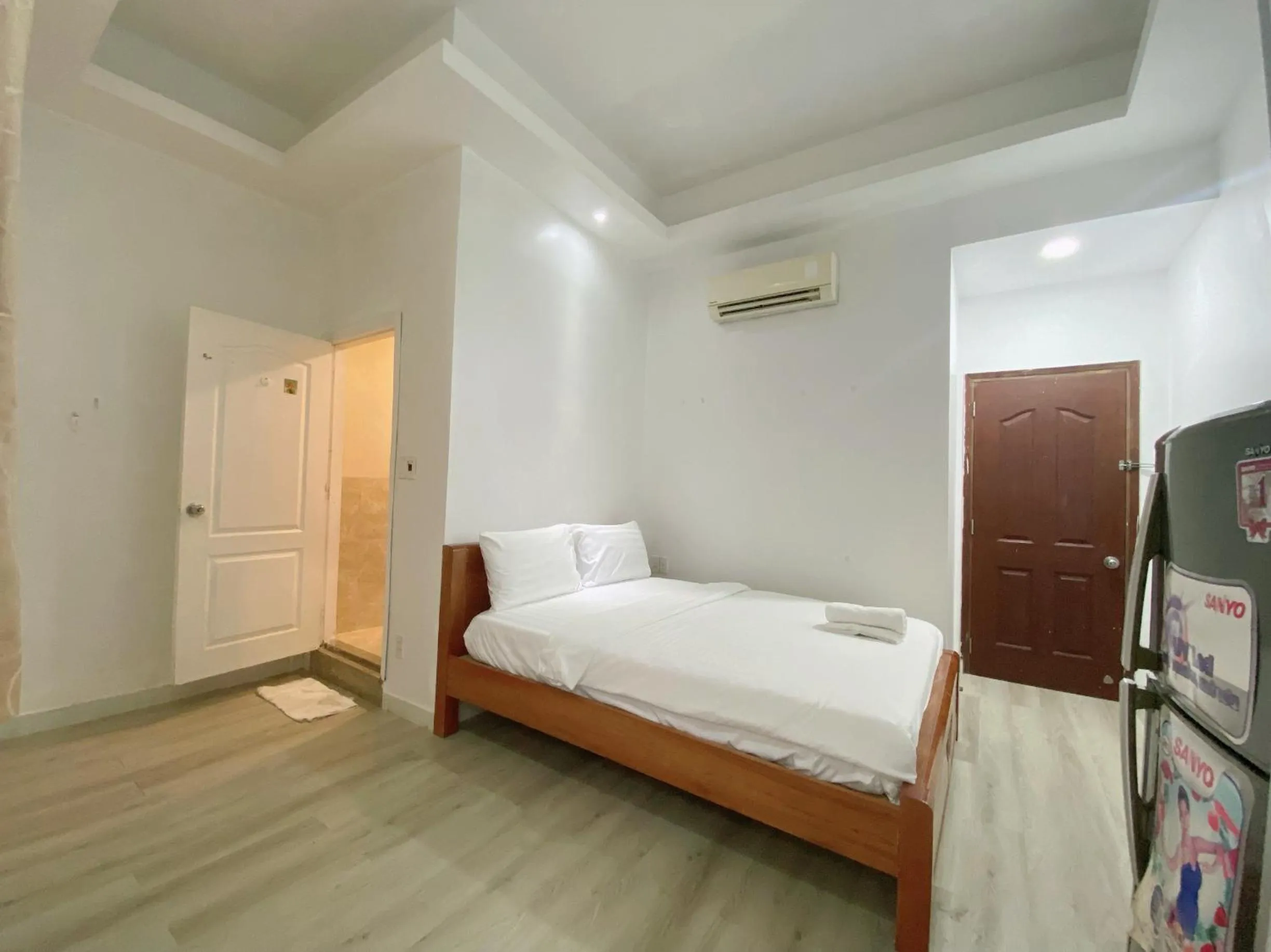 Bed in Violet Star Hotel and Spa