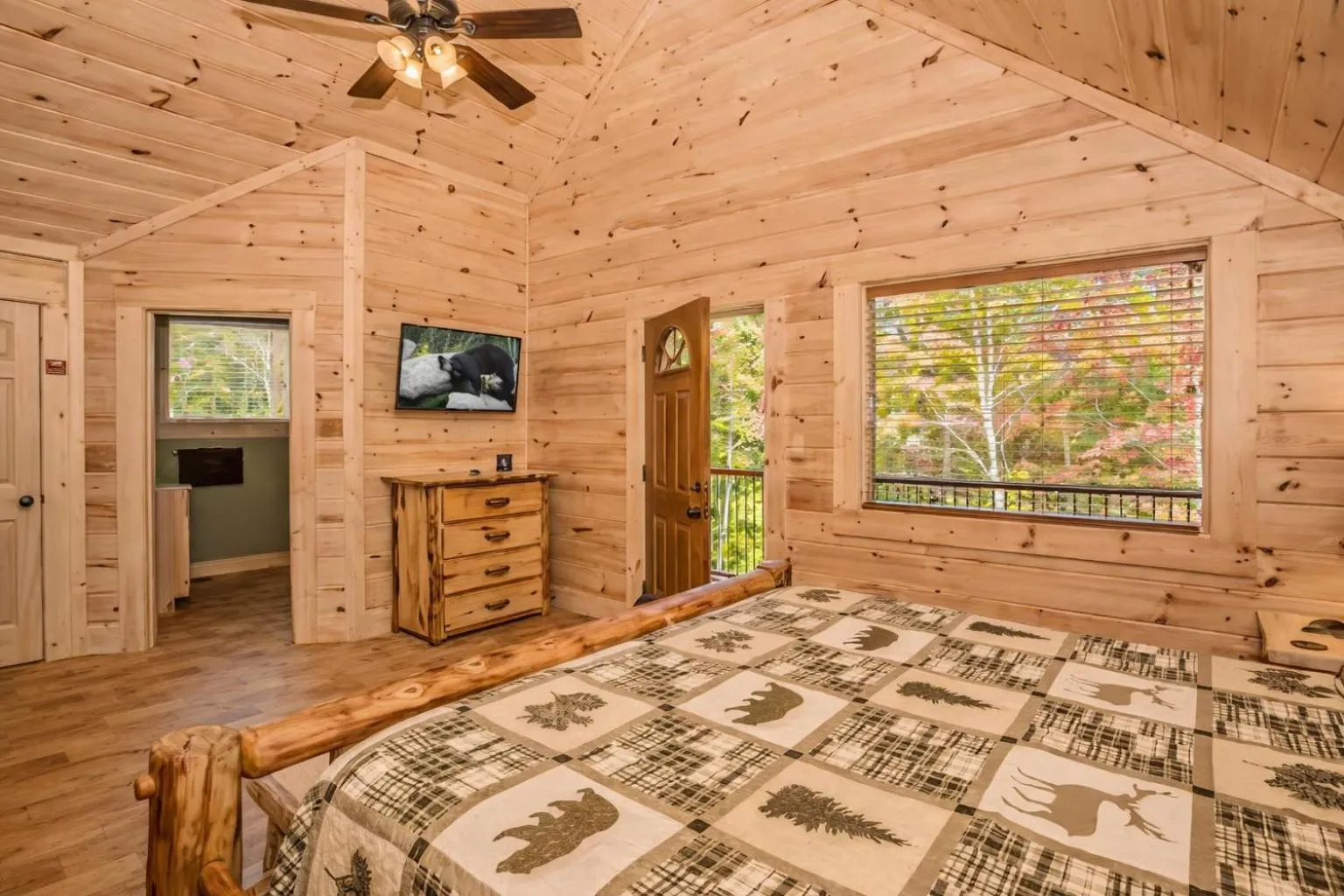 Bed in Star Dancer Cabin