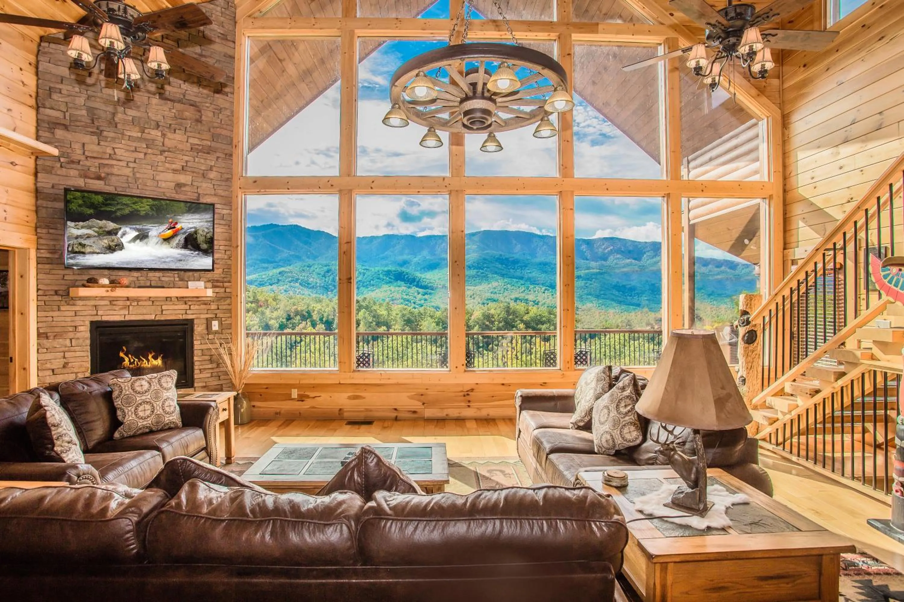 Living room in Star Dancer Cabin
