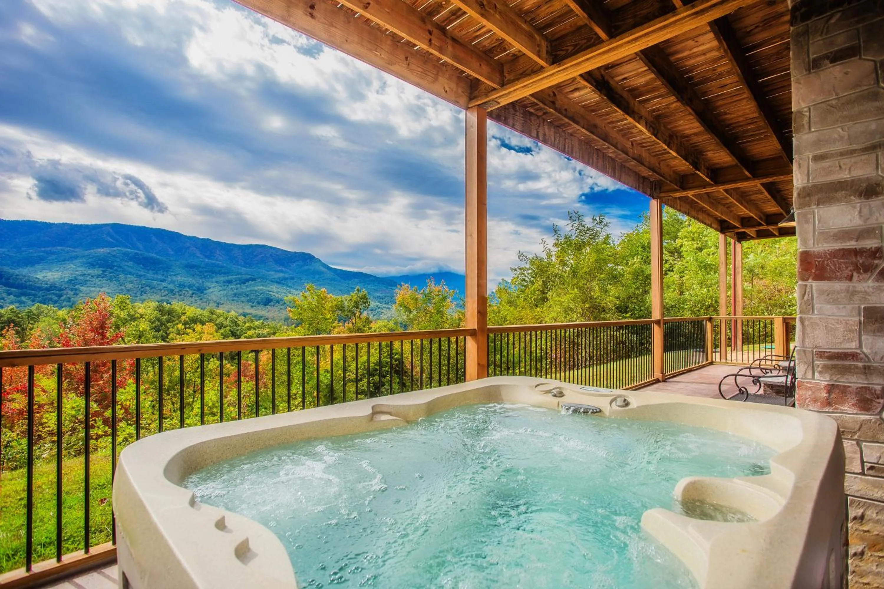 Natural landscape in Star Dancer Cabin