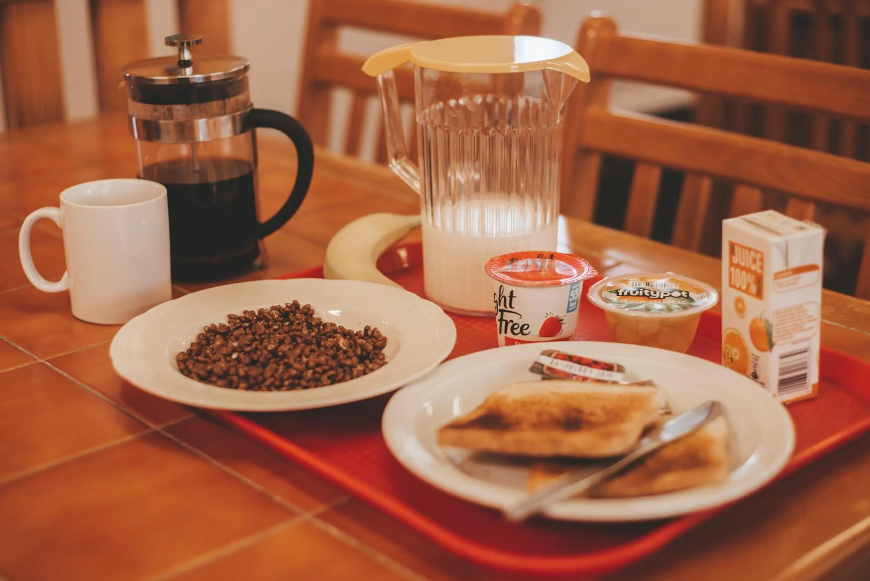 Breakfast in Kirkwall Youth Hostel