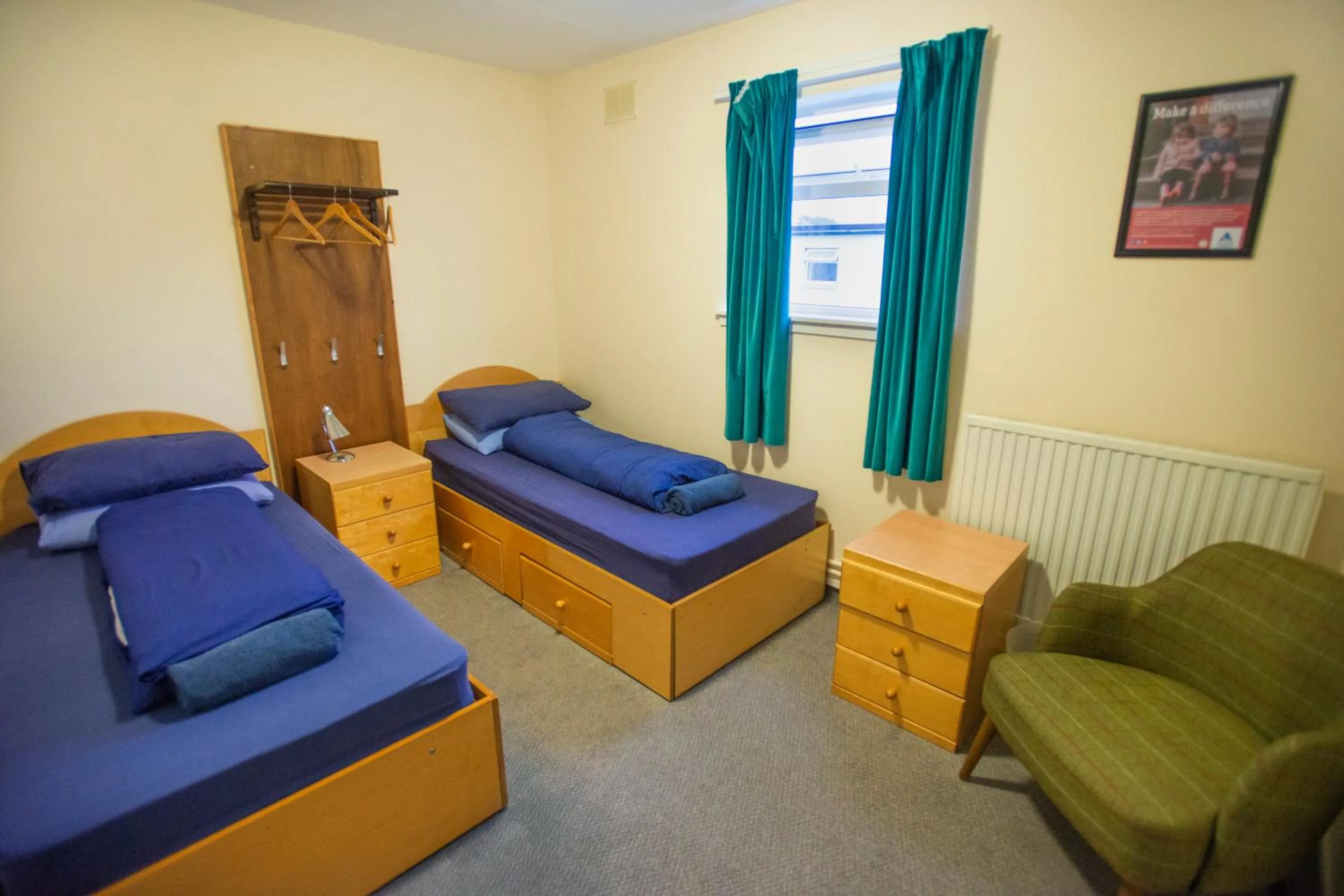Bedroom in Kirkwall Youth Hostel