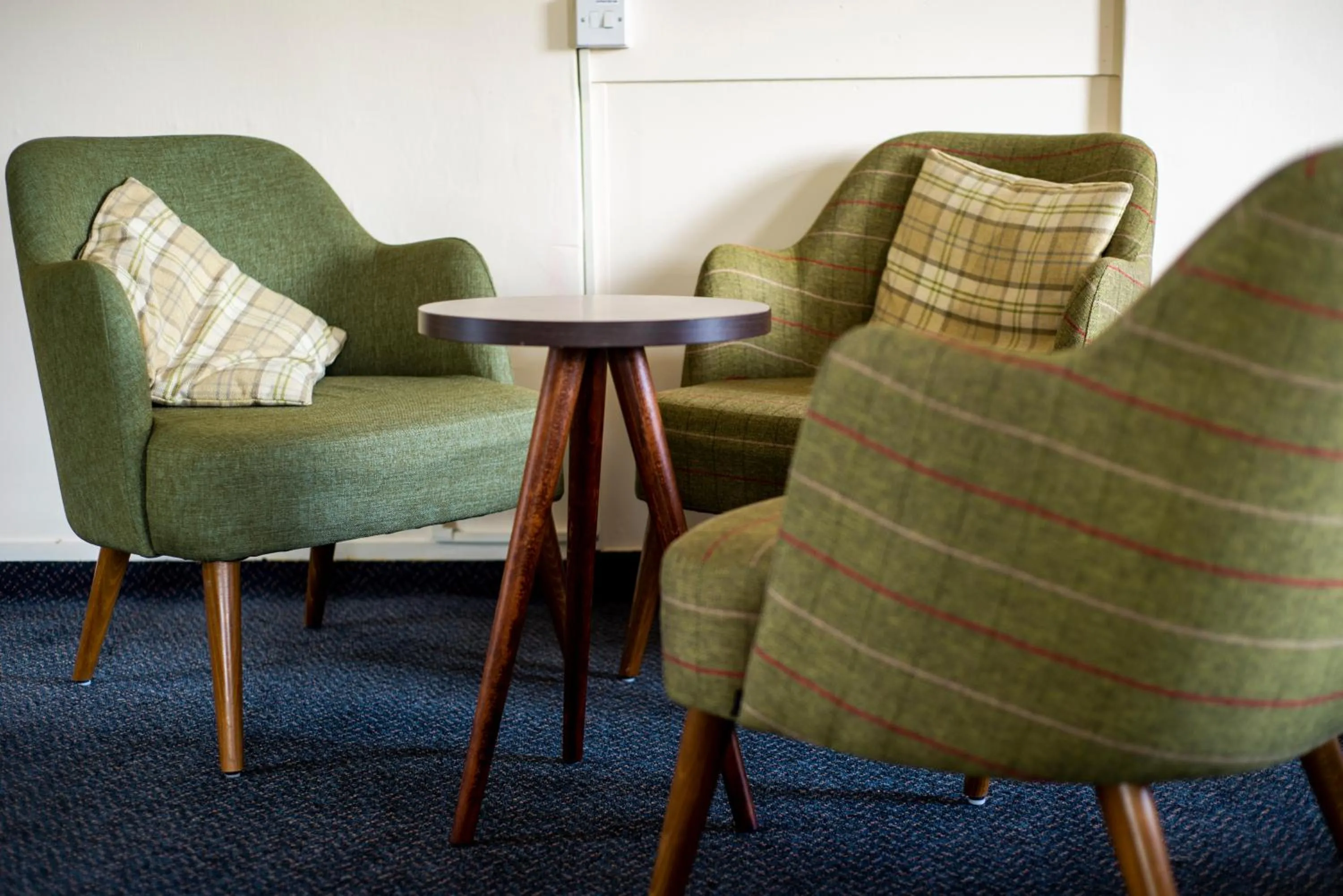 Seating area in Kirkwall Youth Hostel