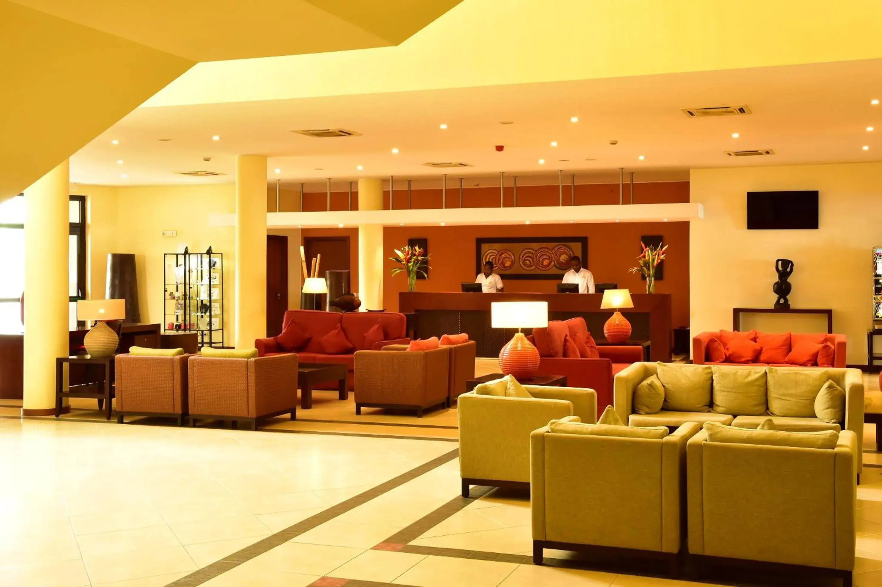 Lobby or reception in Pestana Sao Tome Lobby or reception in Pestana Sao Tome