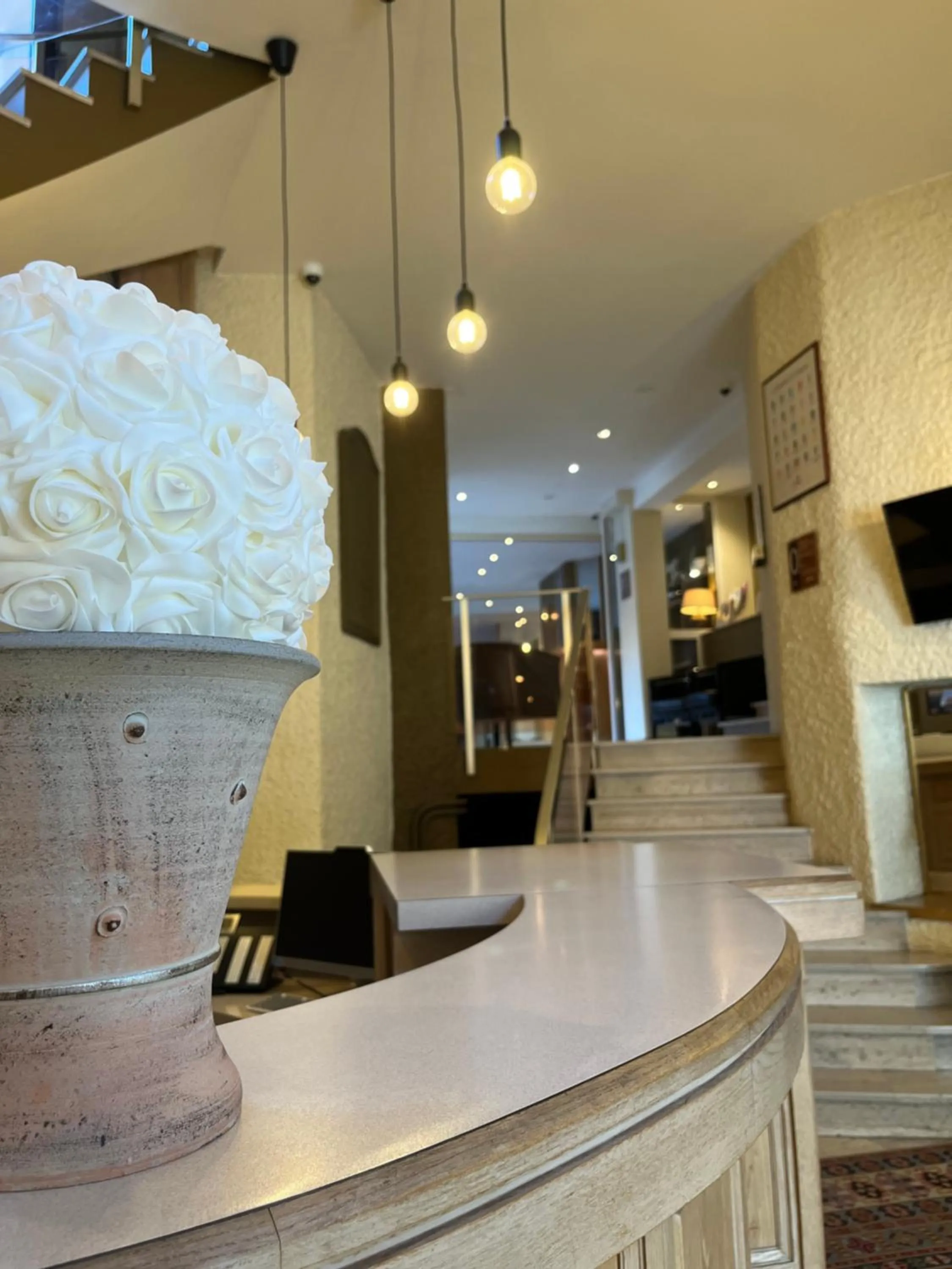 Lobby or reception in Hôtel Tour Maje