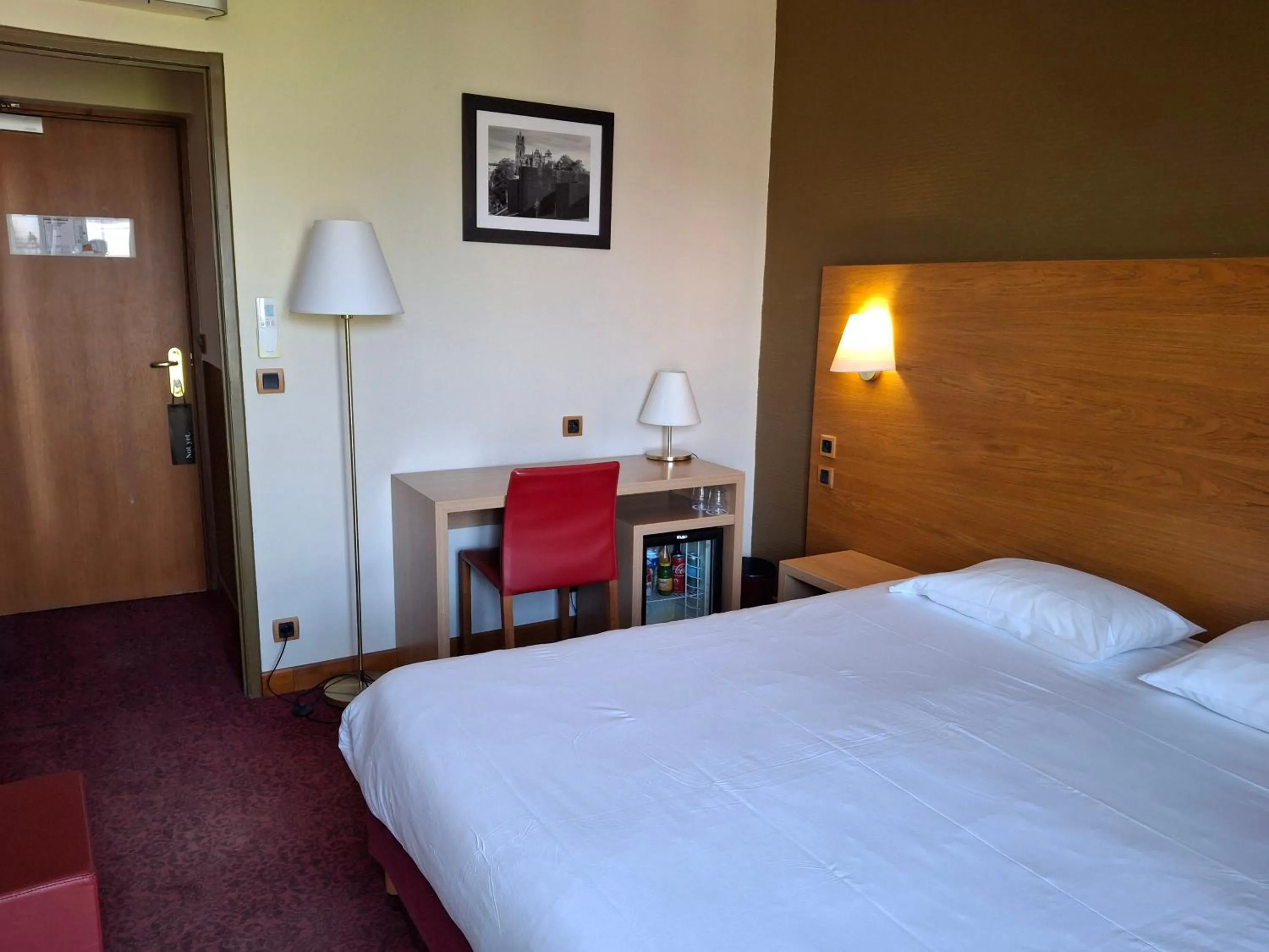 Bed in Hôtel Tour Maje