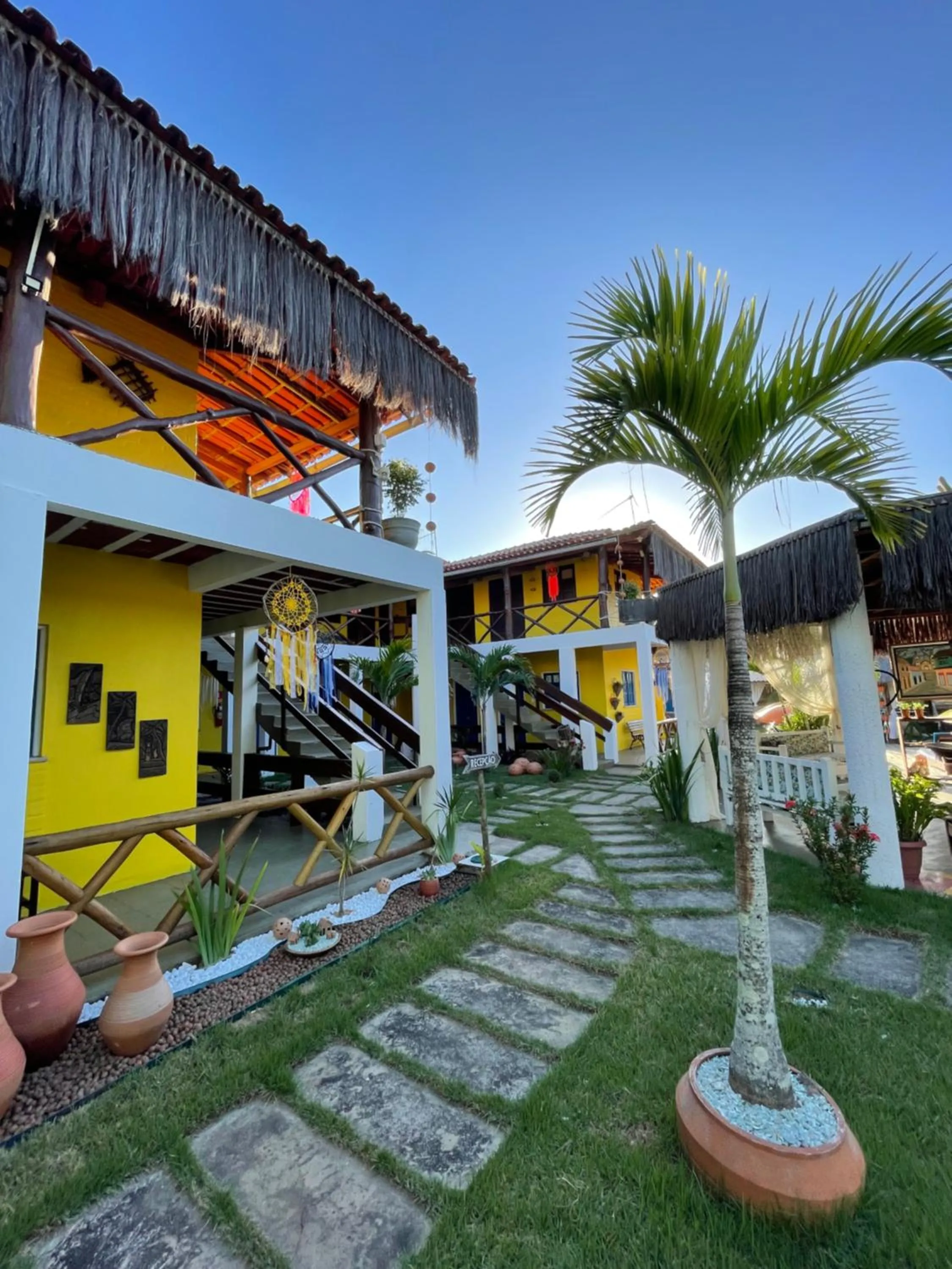 Patio in Pousada Nascer do Sol