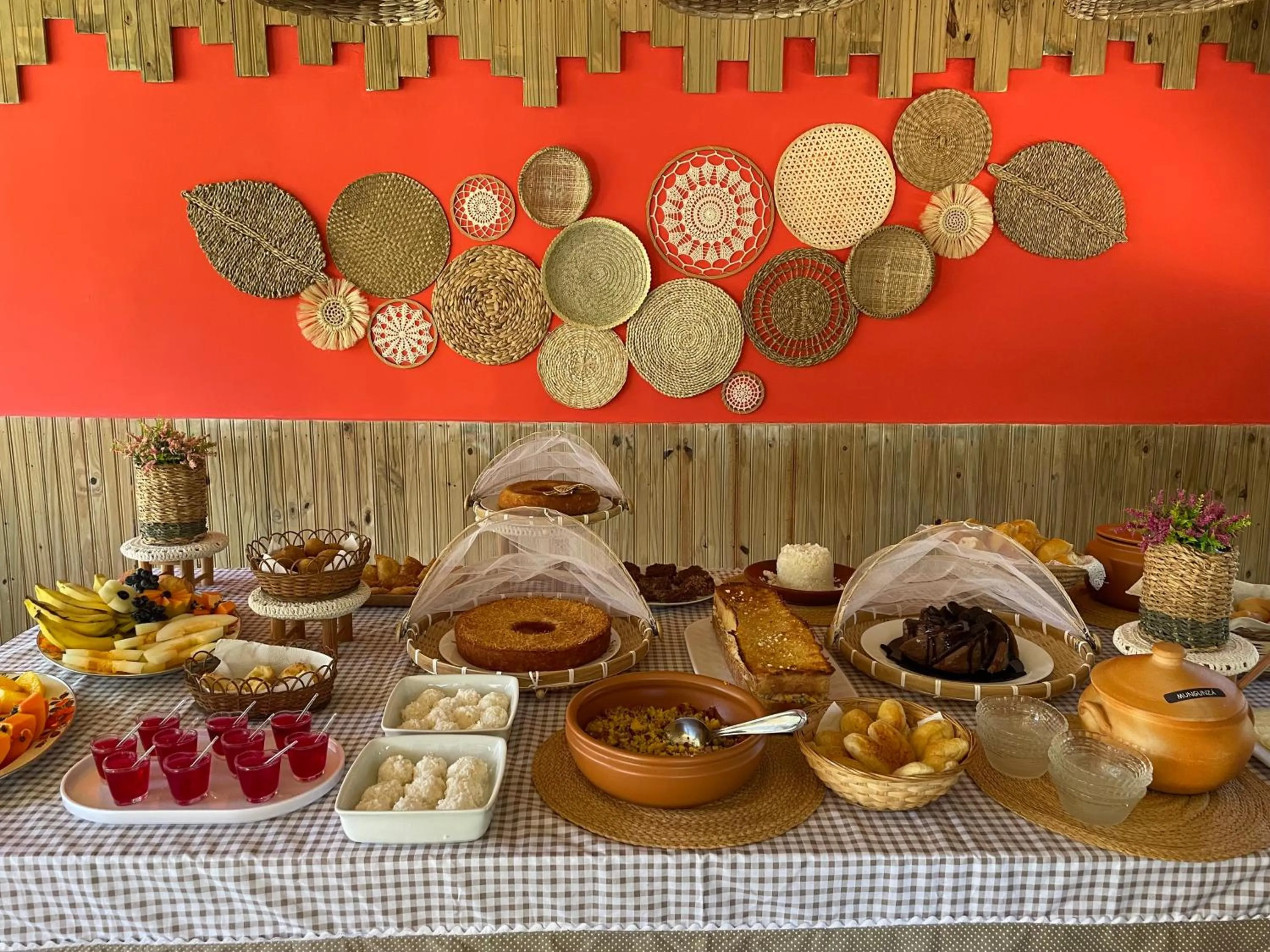 Breakfast in Pousada Nascer do Sol