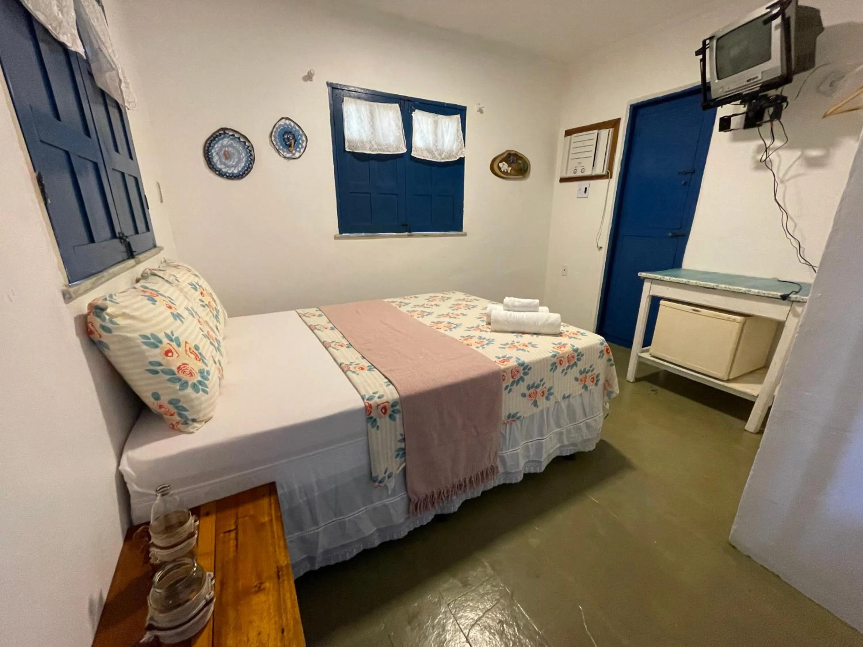 Bedroom, Bed in Pousada Nascer do Sol