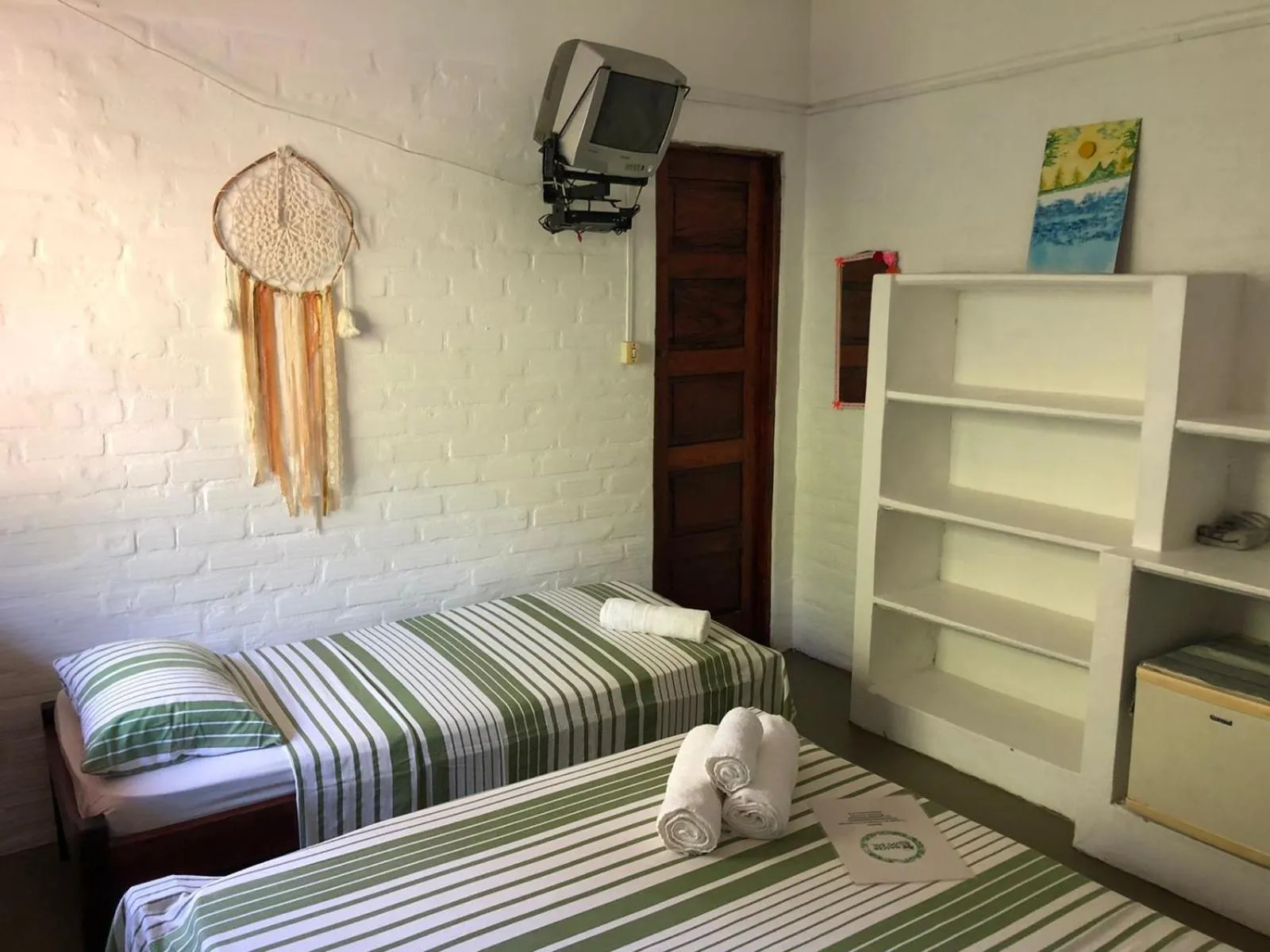 Bedroom, Bed in Pousada Nascer do Sol