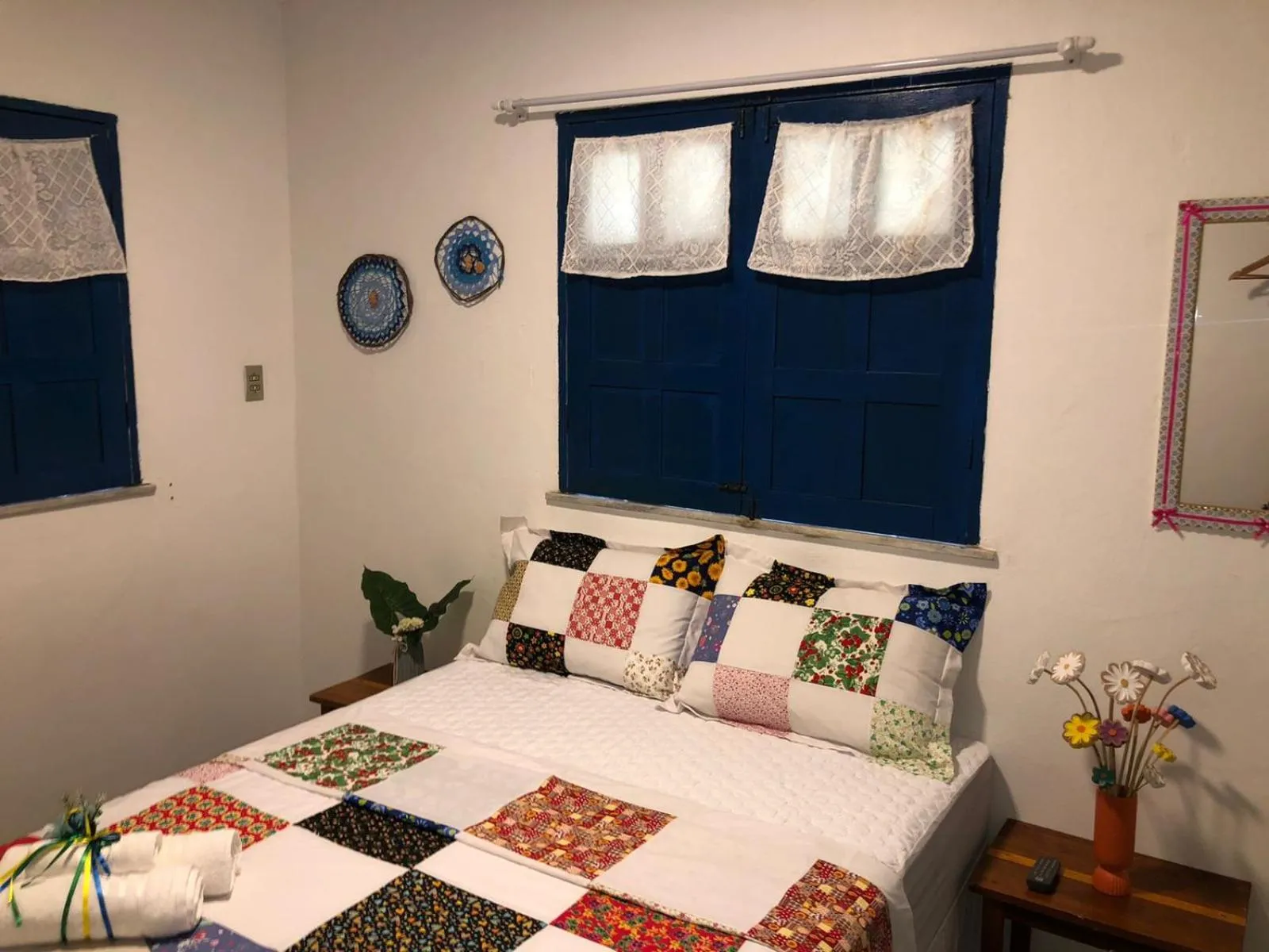 Bedroom, Bed in Pousada Nascer do Sol