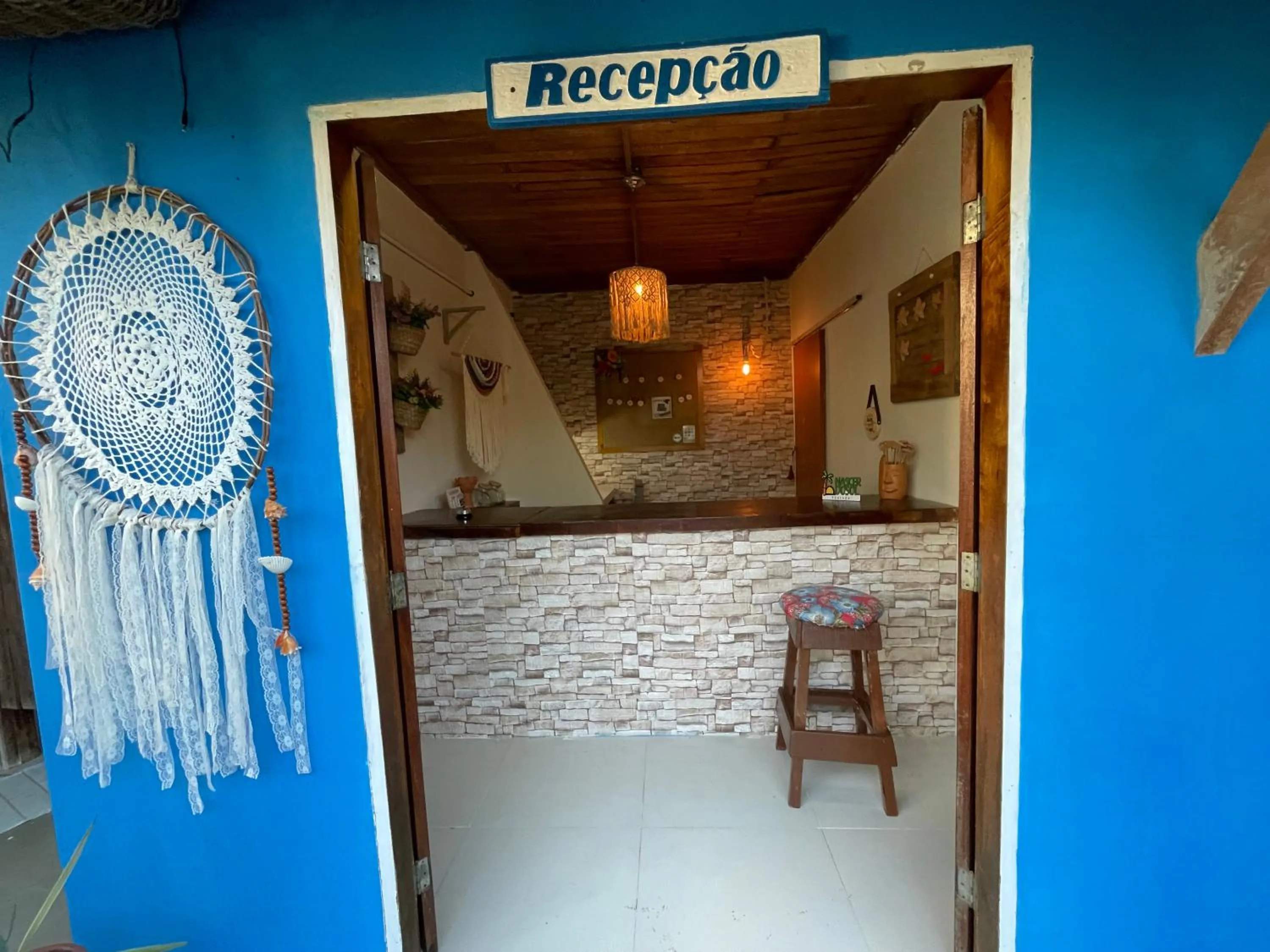 Lobby or reception in Pousada Nascer do Sol