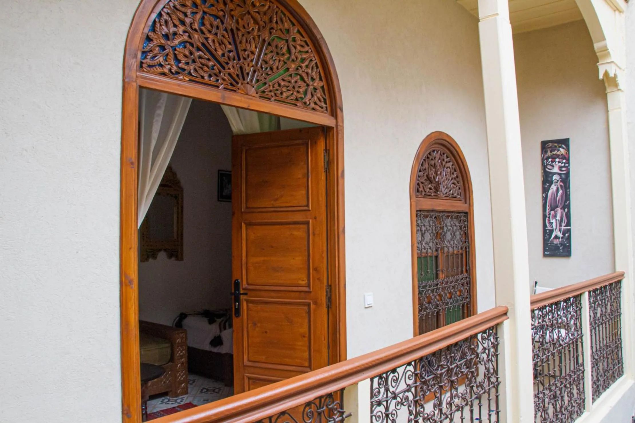 Balcony/Terrace in Riad Dar Tamlil